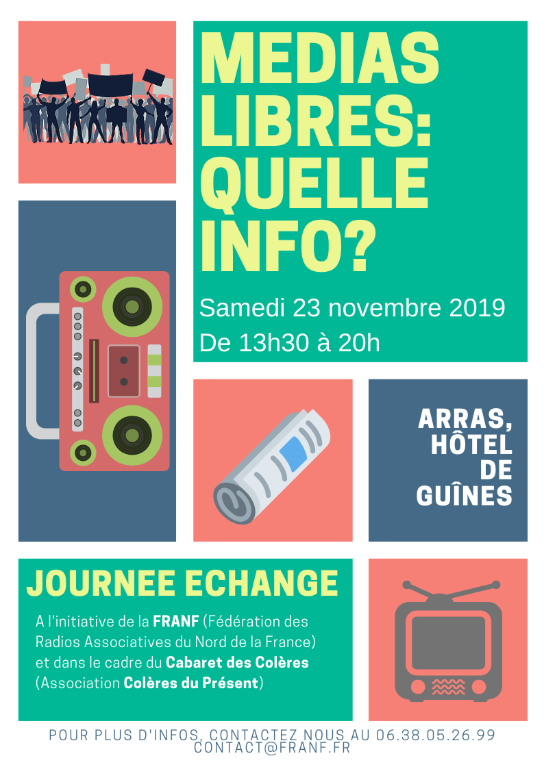 La FRANF organise une journée sur les médias "libres, indépendants et alternatifs"
