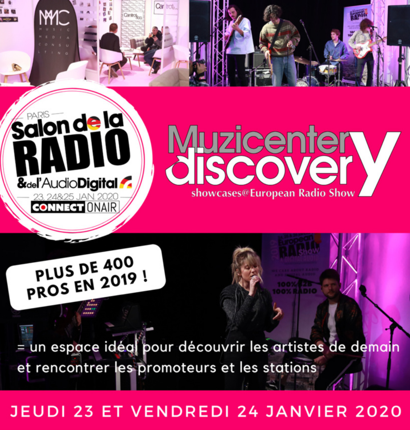 Muzicenter Discovery : la musique s'invite au Salon de la Radio