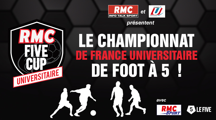RMC lance la 5e édition de la "RMC Five Cup Universitaire"