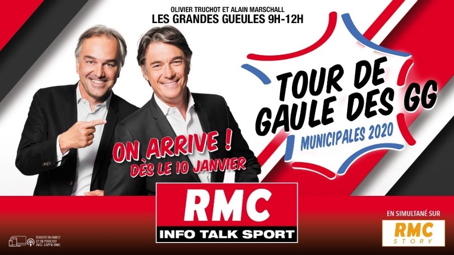 RMC : les Grandes Gueules partent en tournée
