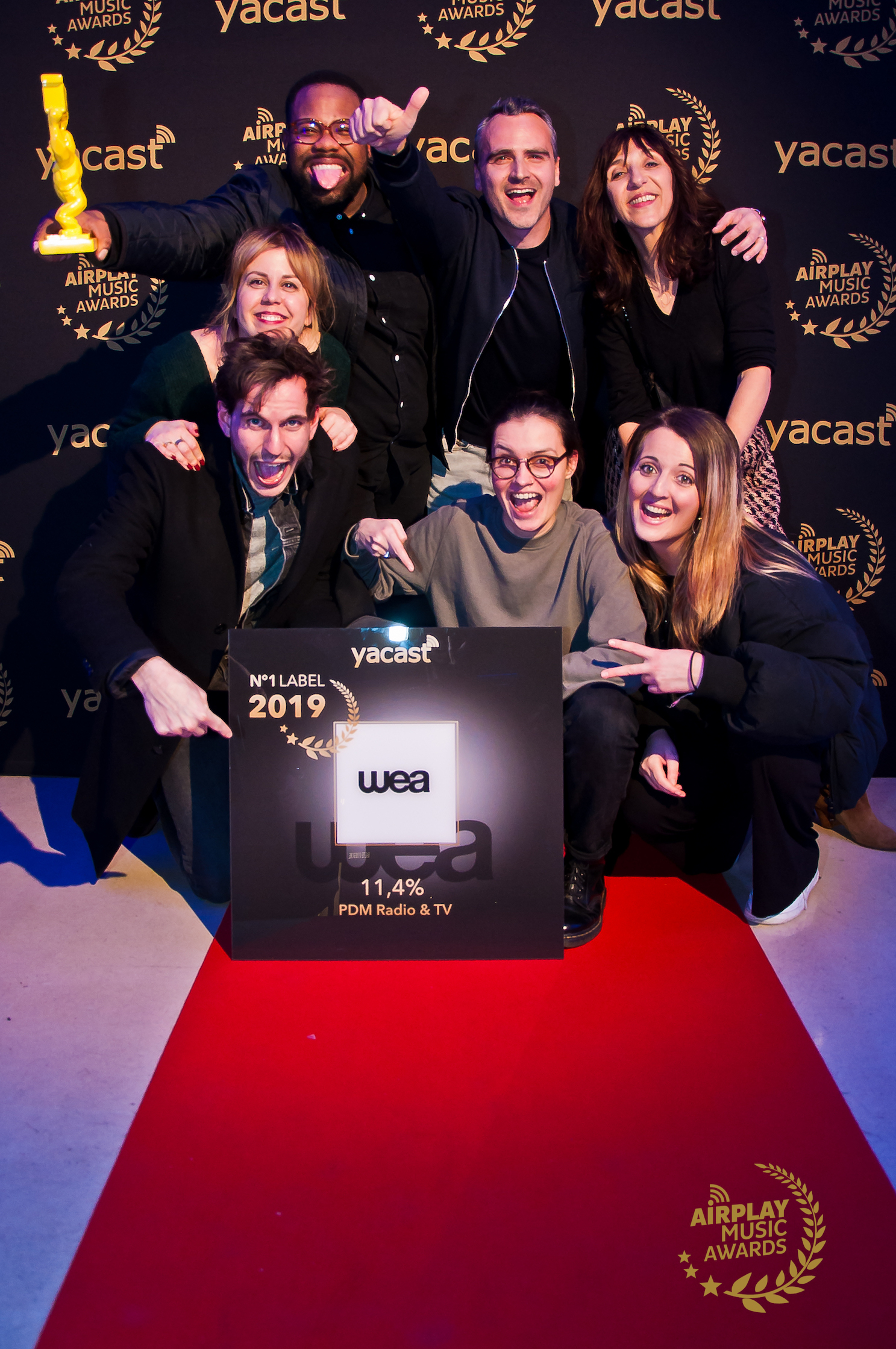 Yacast a remis ses "Airplay Music Awards 2020"
