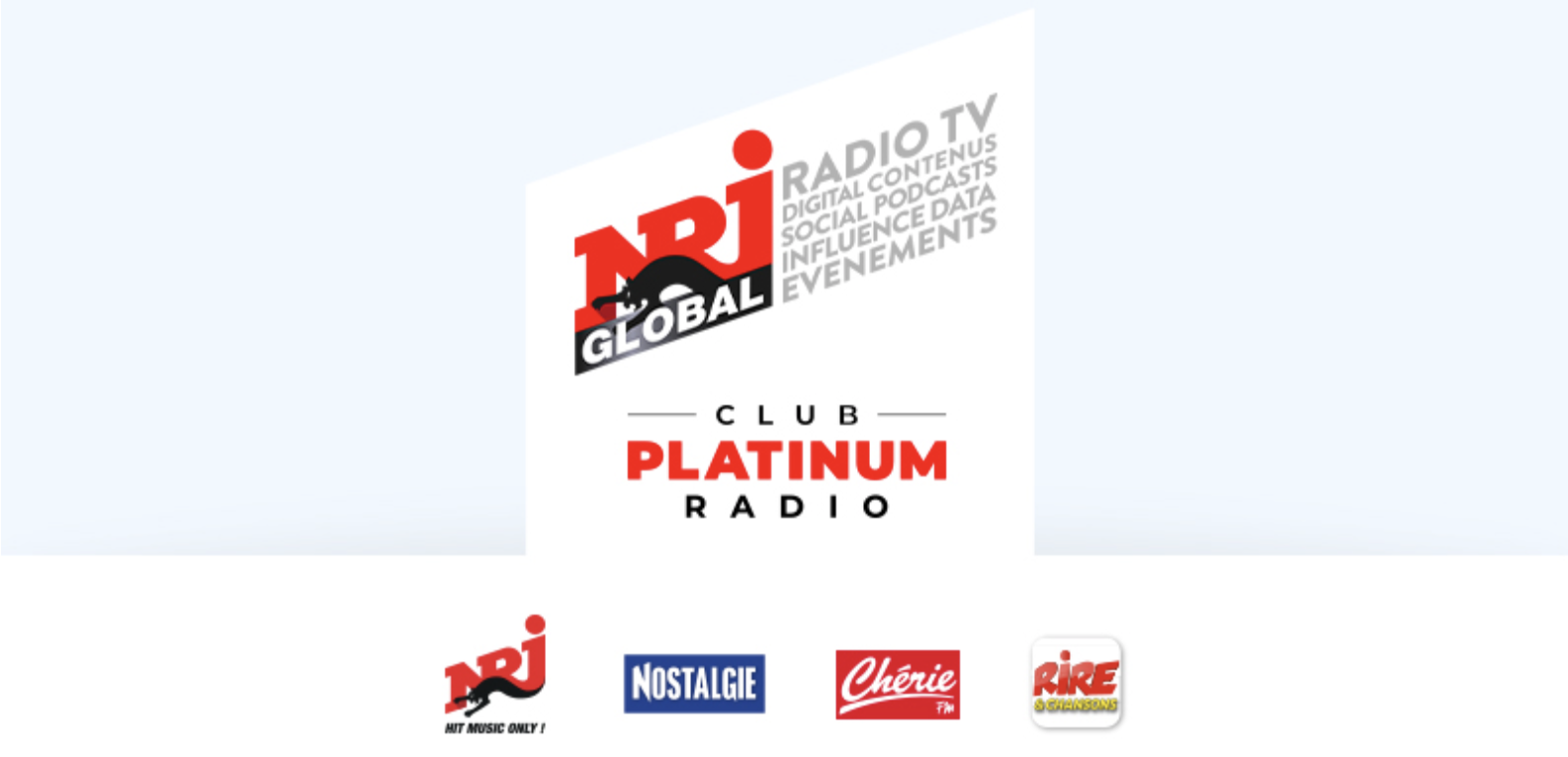 NRJ Global lance le Club Platinium Radio