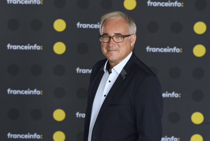 Vincent Giret, directeur de franceinfo radio