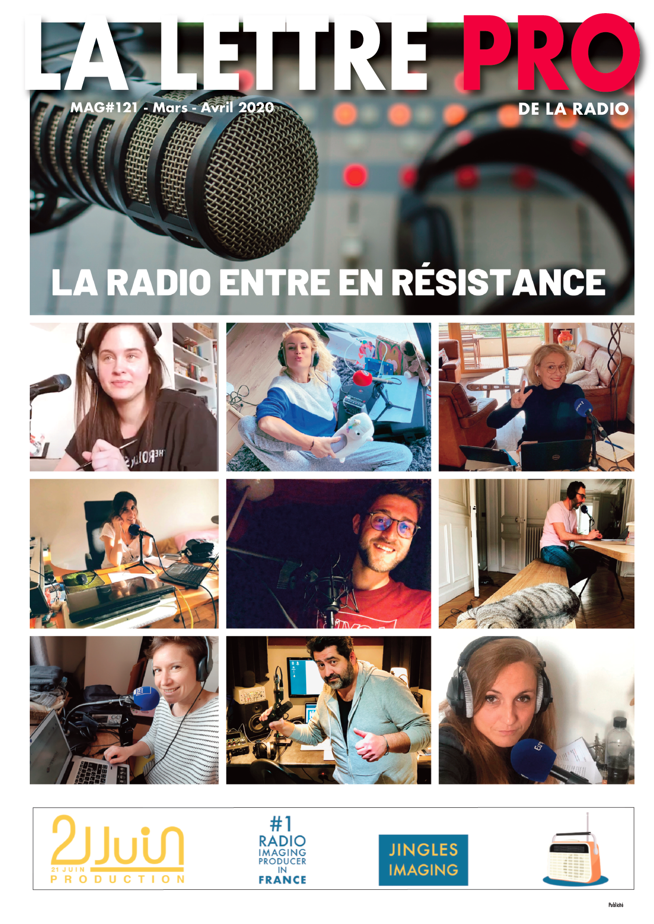 Téléchargez le 121e numéro de La Lettre Pro de la Radio