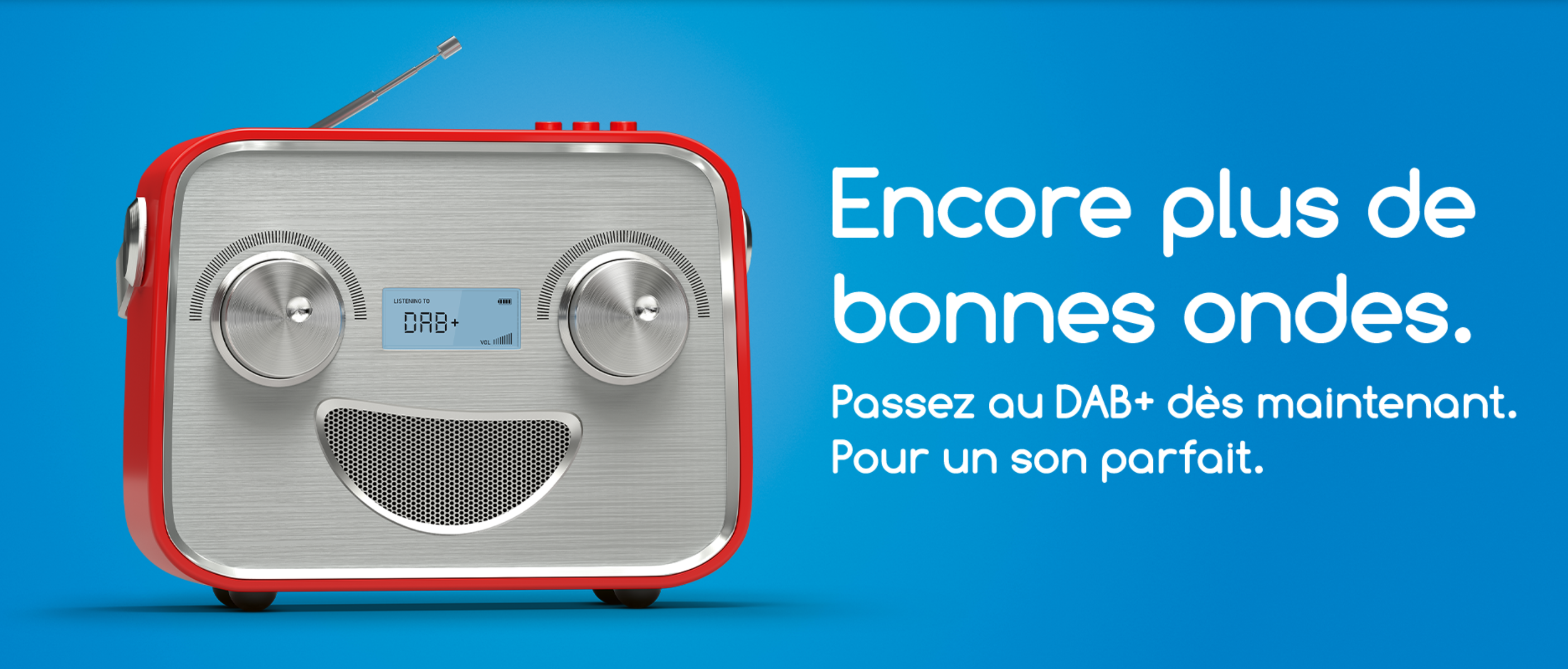 Suisse nouvelle campagne d'information sur le DAB+