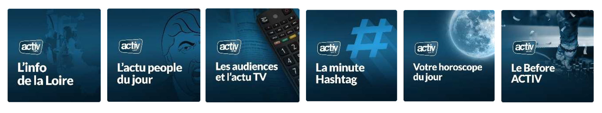 Activ Radio déconfine six podcasts et une webradio