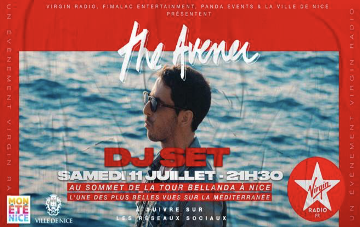Virgin Radio au sommet de la Tour Bellanda à Nice