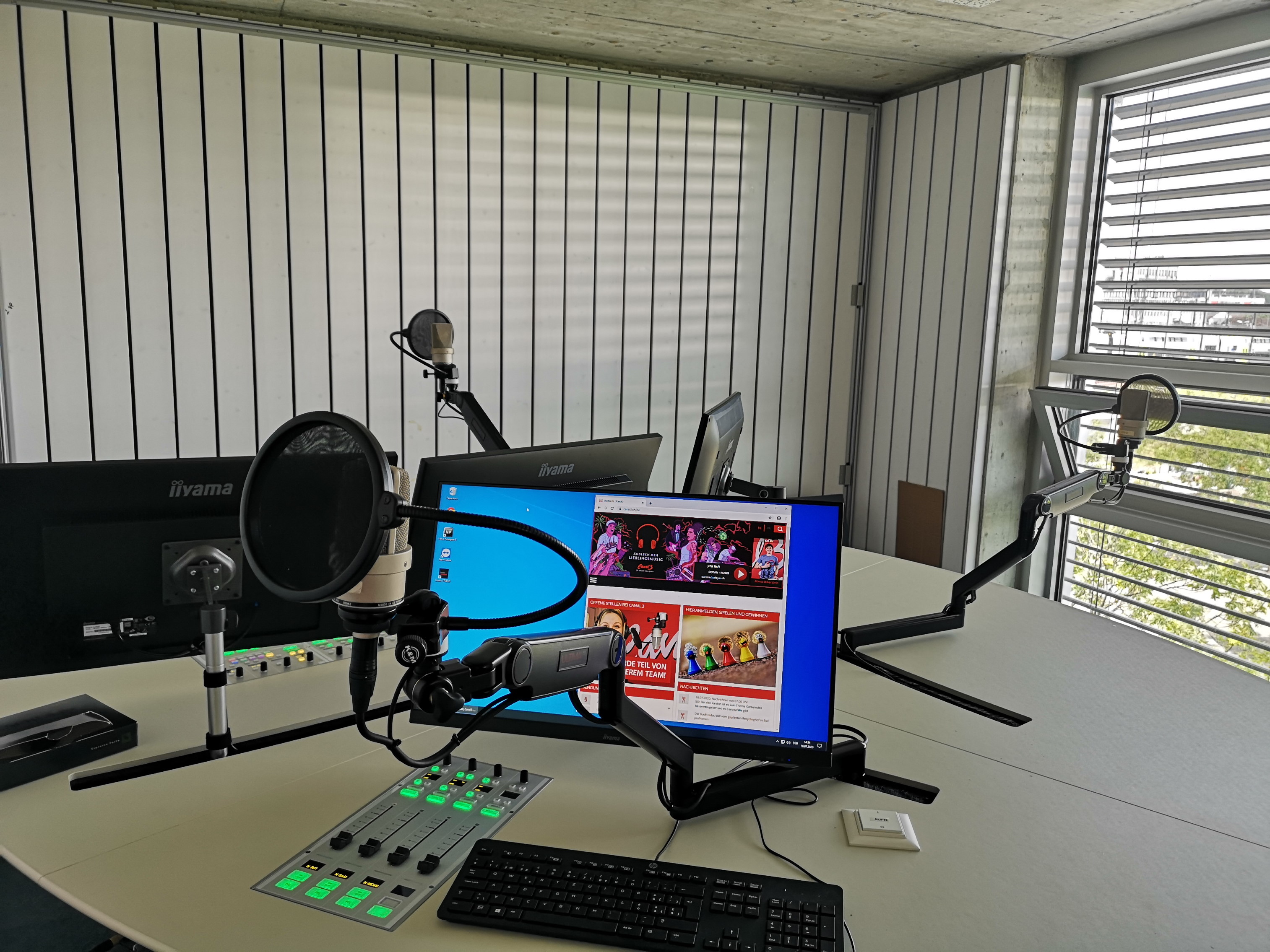 Lawo : la console Ruby équipe un studio de la radio suisse Canal 3