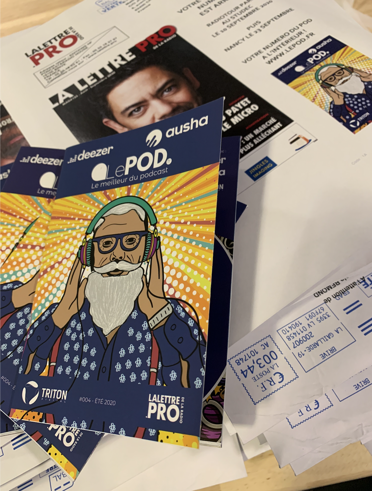 Le POD. #004 envoyé à tous les abonnés de La Lettre Pro de la Radio