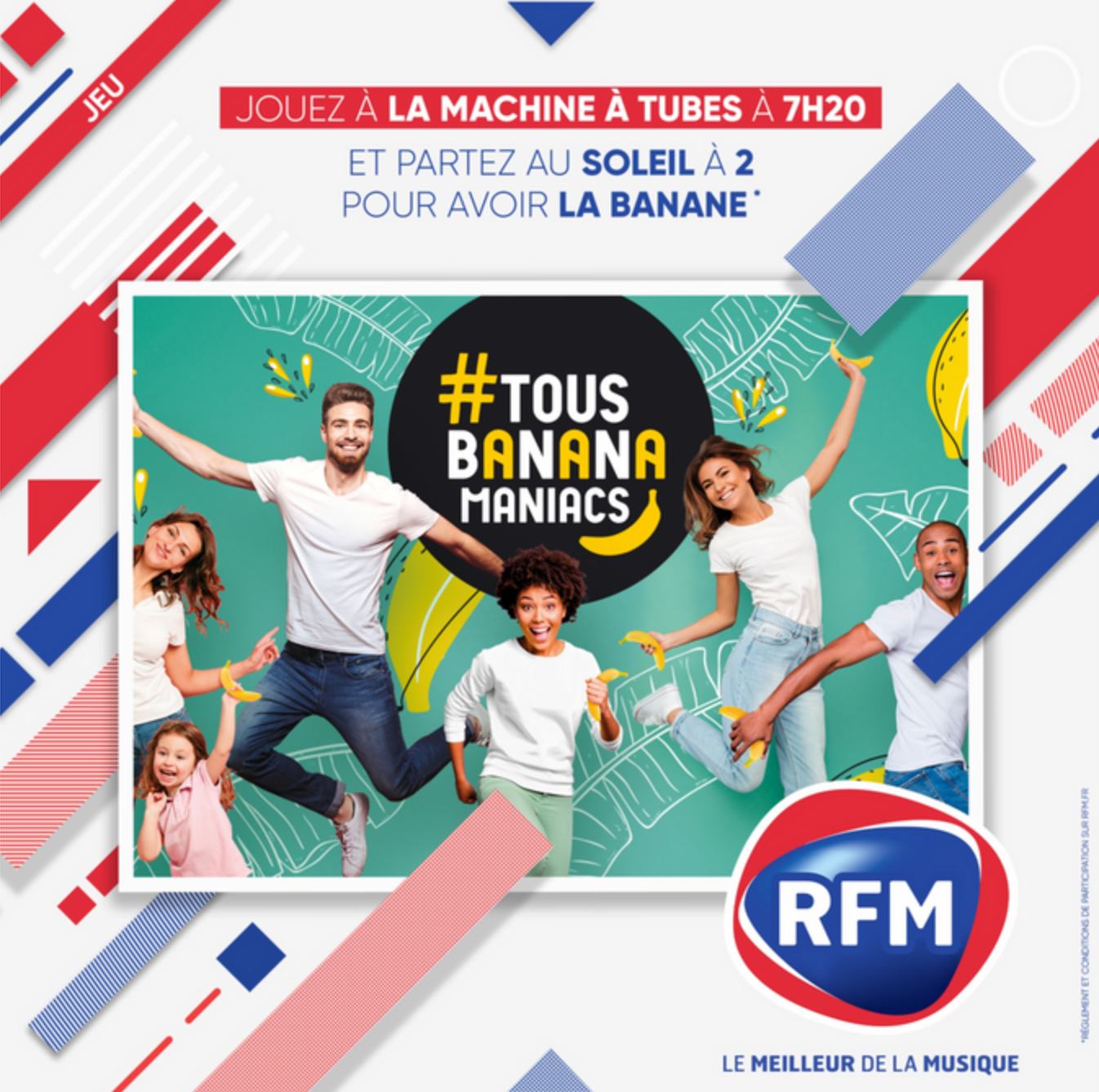 RFM donne la banane aux auditeurs