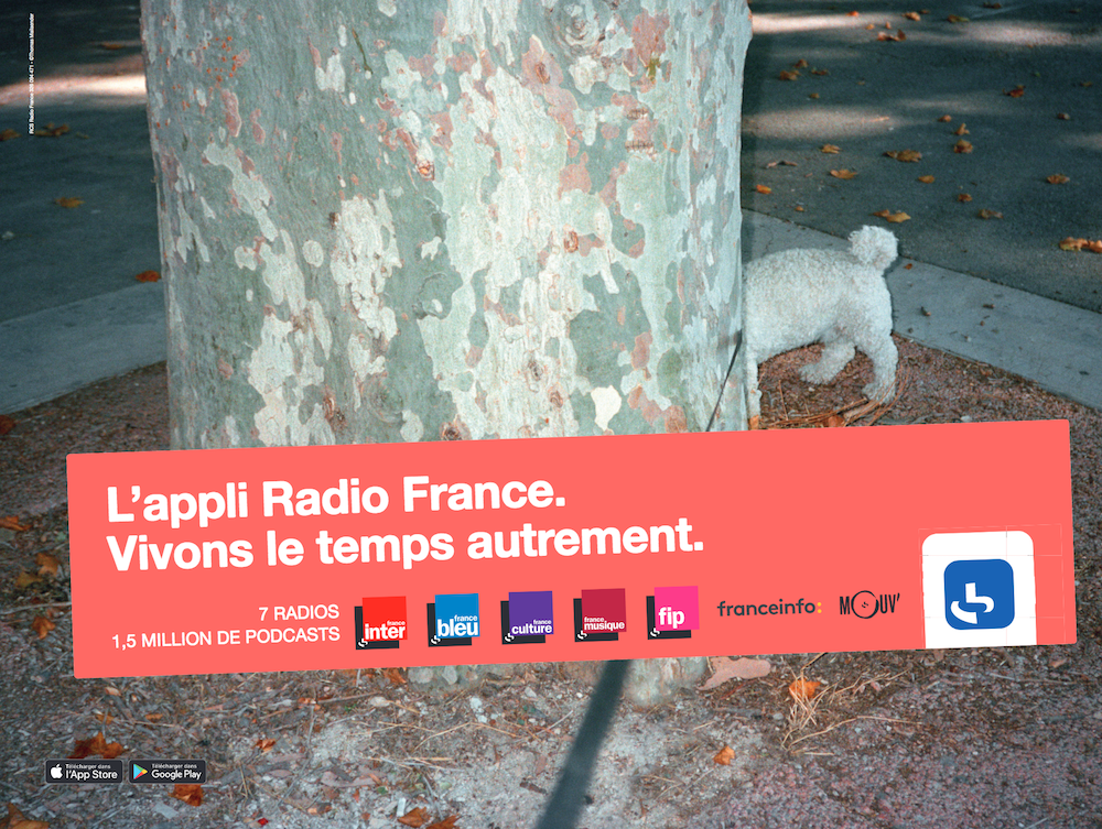 Radio France lance une campagne de publicité pour son application