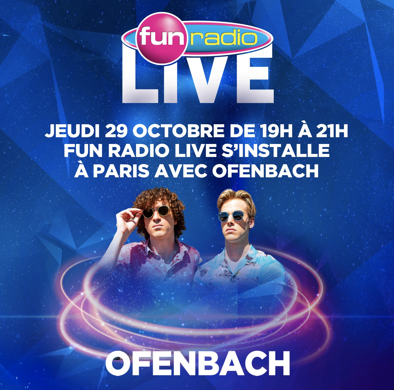 Fun Radio Live s'installe à Paris avec Ofenbach