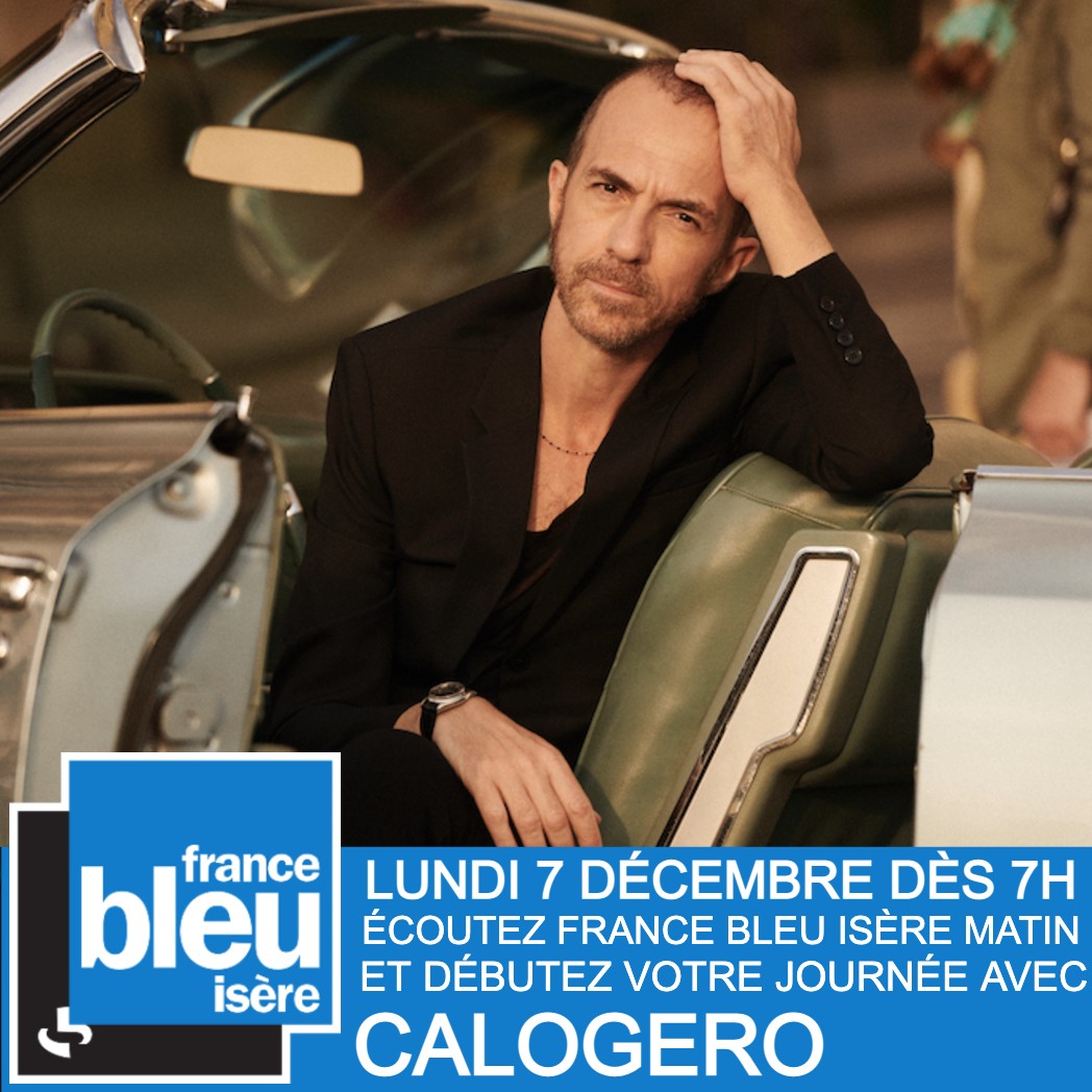 Calogero invité de France Bleu Isère Matin