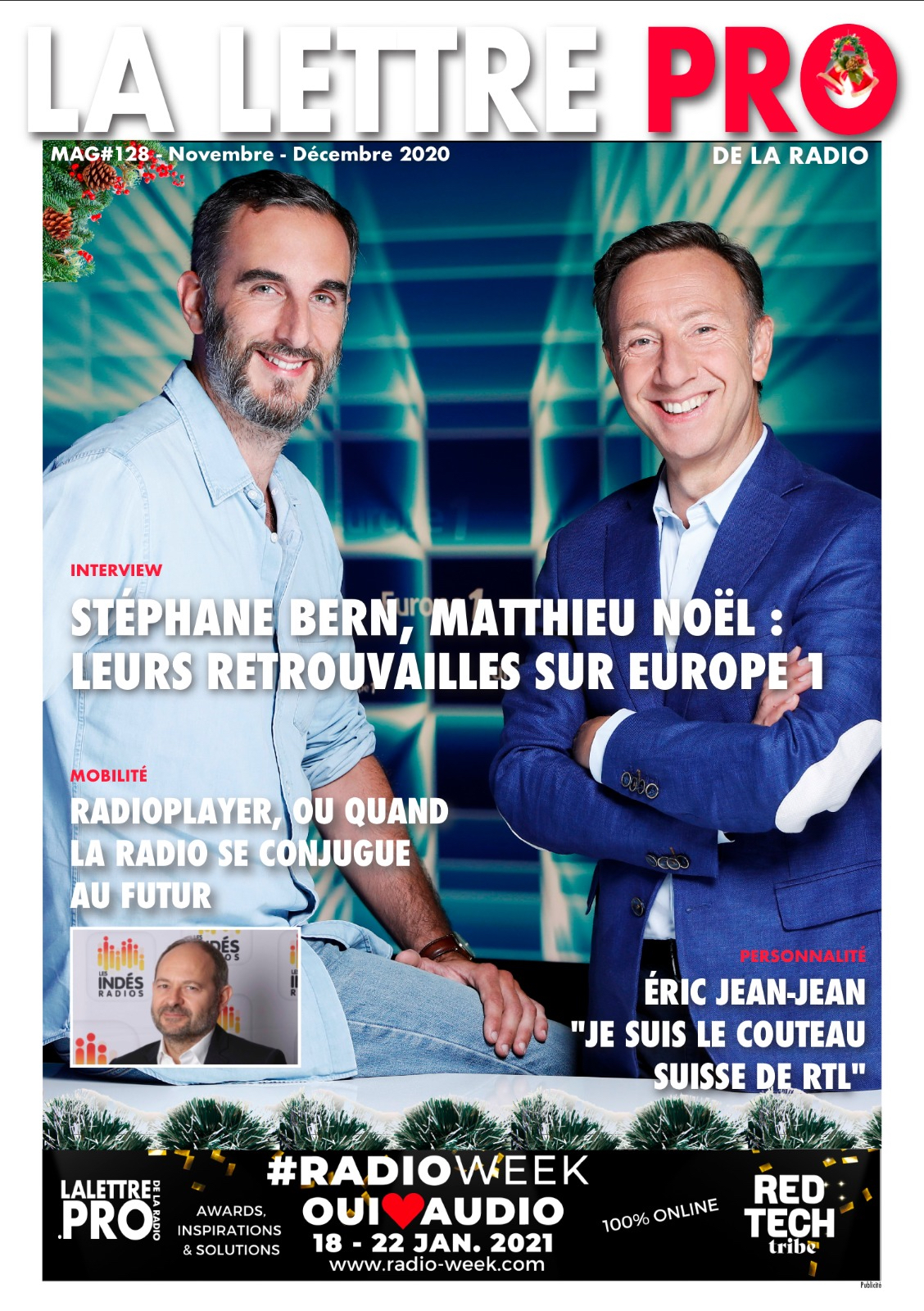 Téléchargez le 128e numéro de La Lettre Pro de la Radio