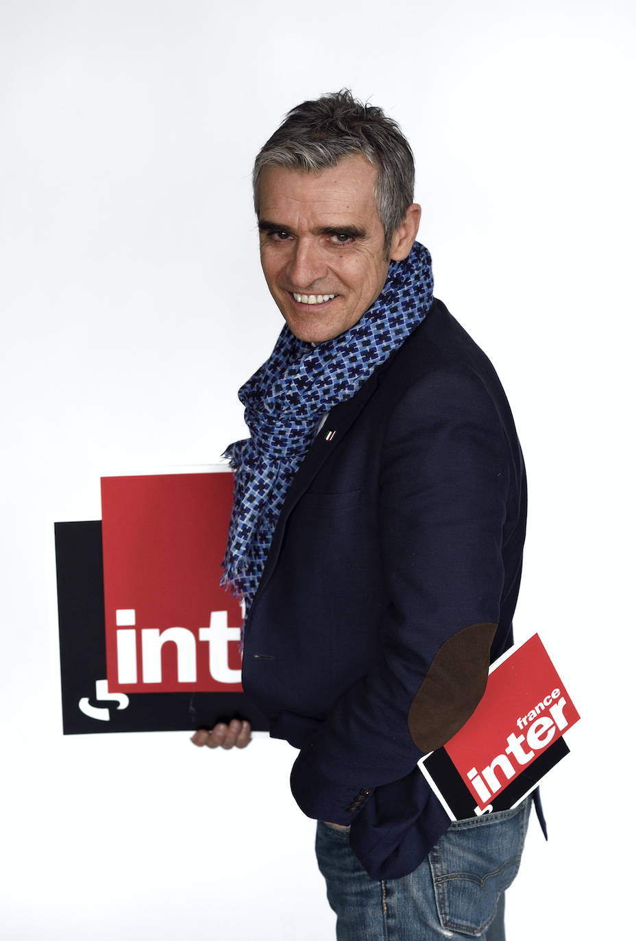 Fabrice Drouelle : de la radio au théâtre. © Christophe Abramowitz - Radio France.