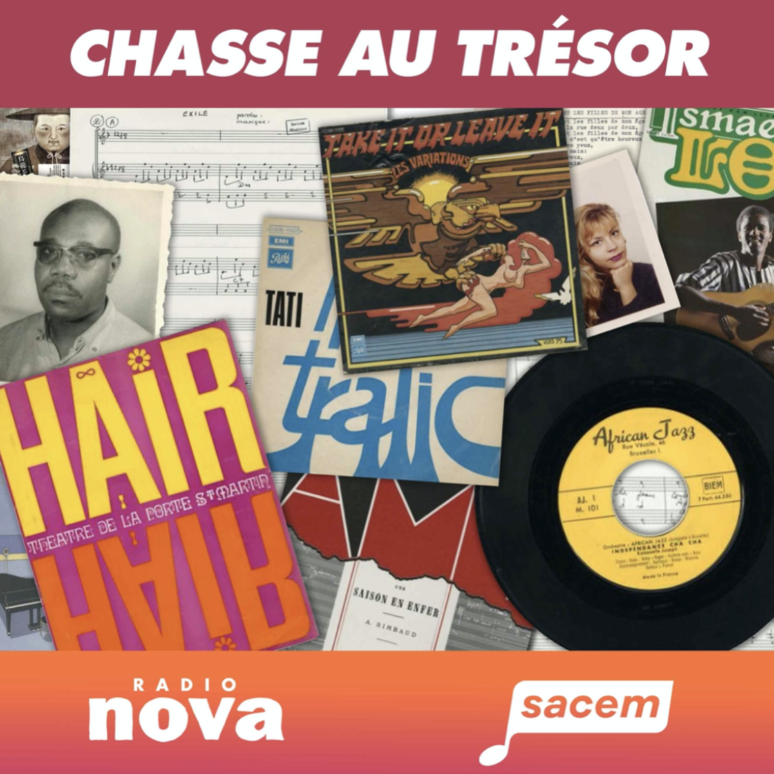 La Sacem et Radio Nova lancent le podcast natif "Chasse au trésor"