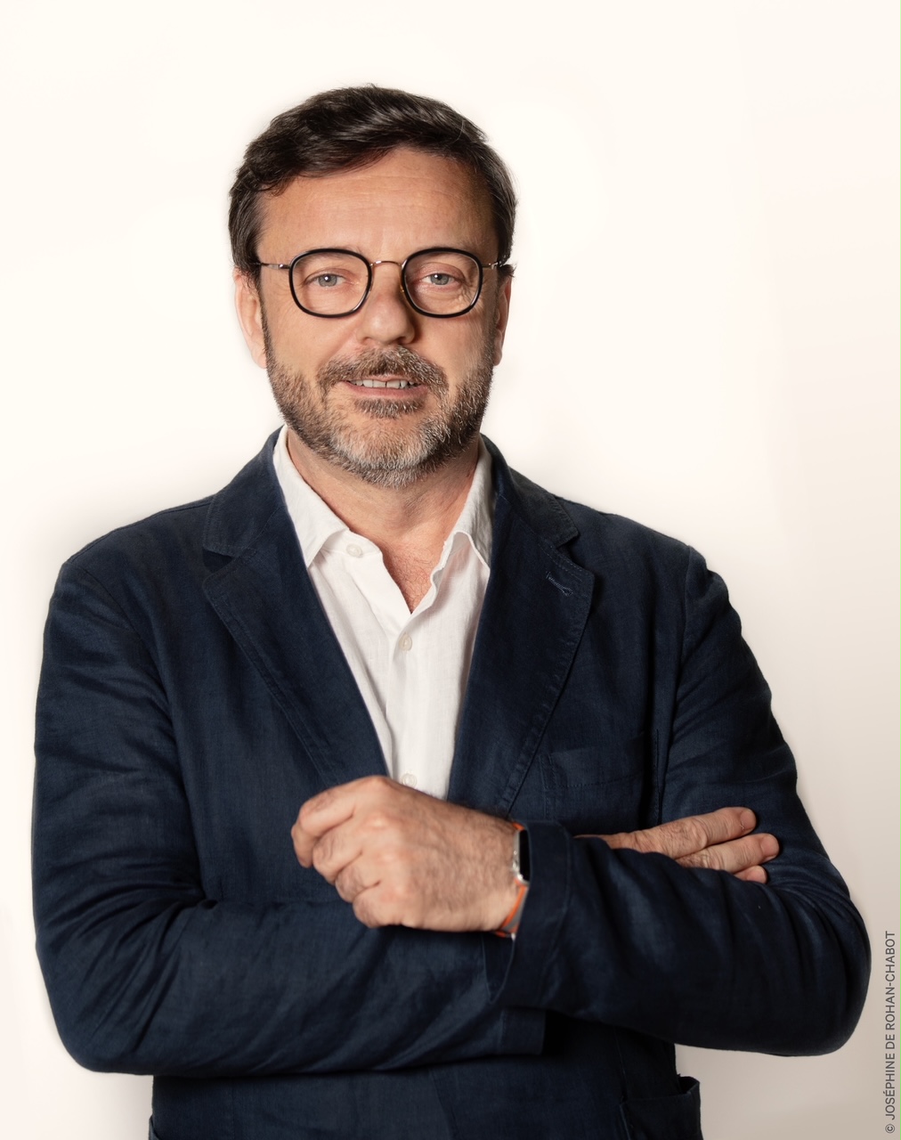 Ex-président de Ouï FM, Emmanuel Rials a pris la direction générale de Radio J en juin dernier. © Joséphine de Rohan-Chabot.