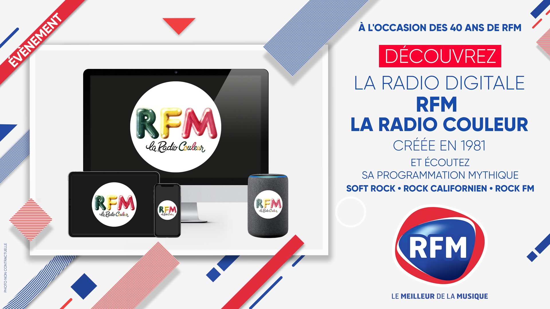 Pour ses 40 ans, RFM fait revivre "La radio couleur"