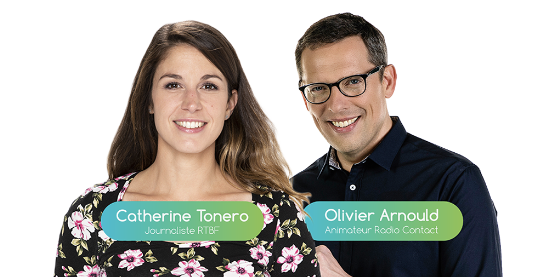 Catherine Tonero (RTBF) et Olivier Arnould (Radio Contact) présenteront, en direct, ce Digital Radio Day 2021
