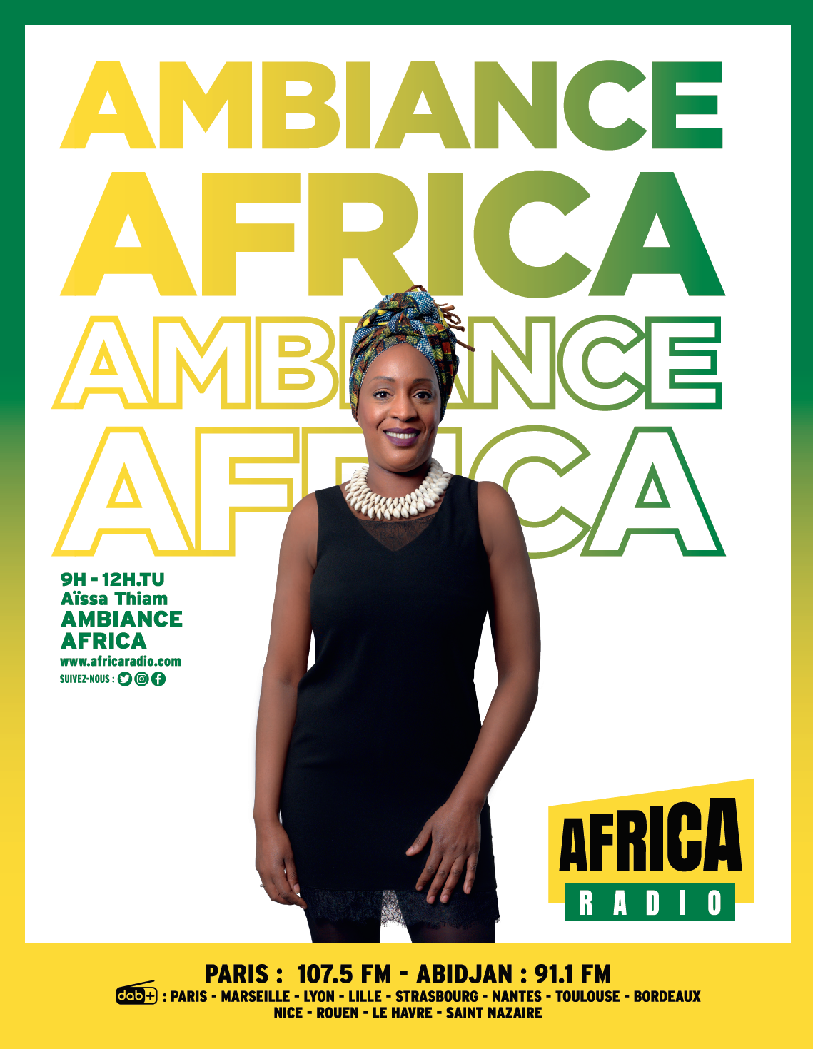 Nouvelle campagne publicitaire pour Africa Radio