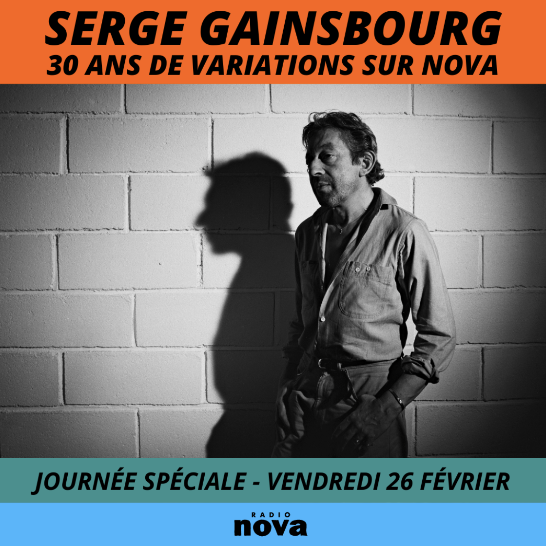Radio Nova rend hommage à Gainsbourg