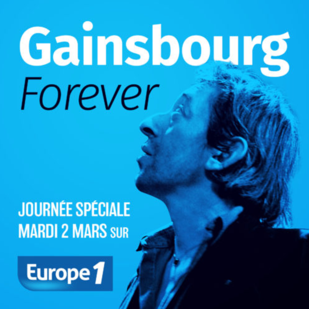Europe 1 rend hommage à Serge Gainsbourg