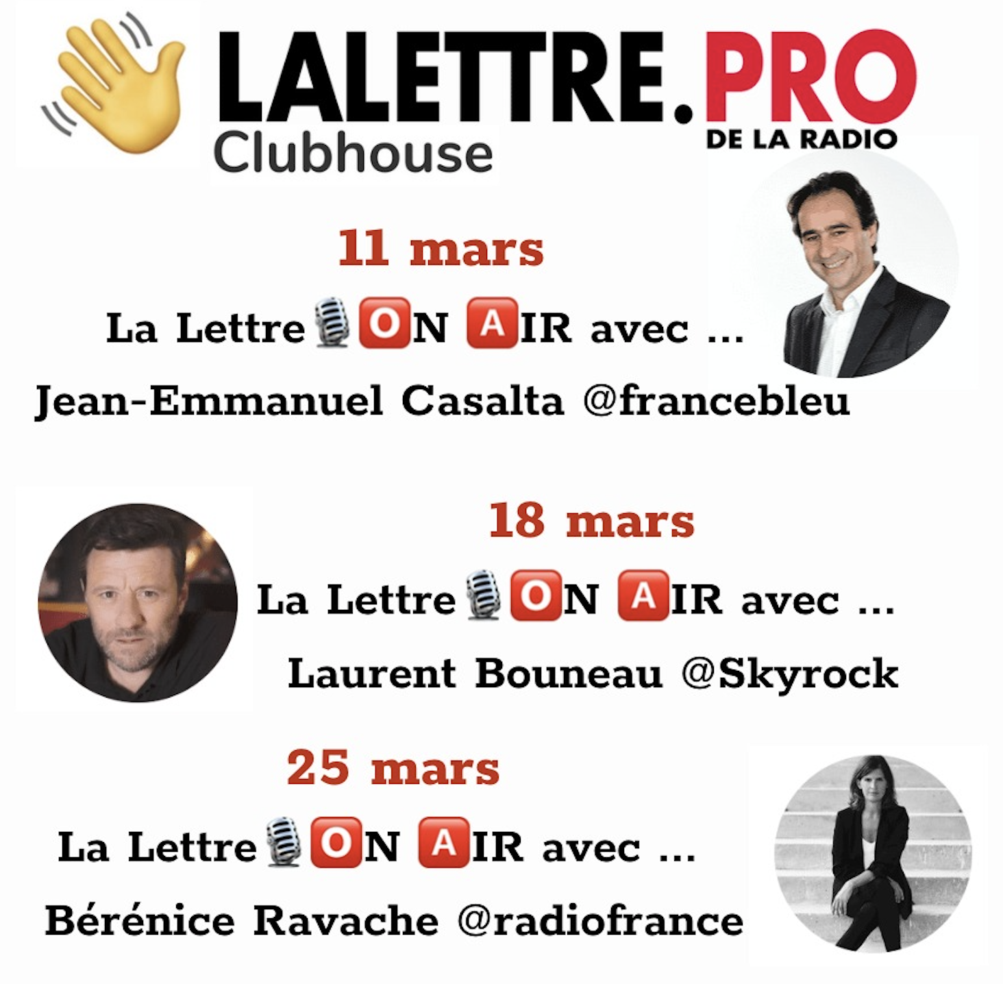 Sur ClubHouse, on parle aussi radio