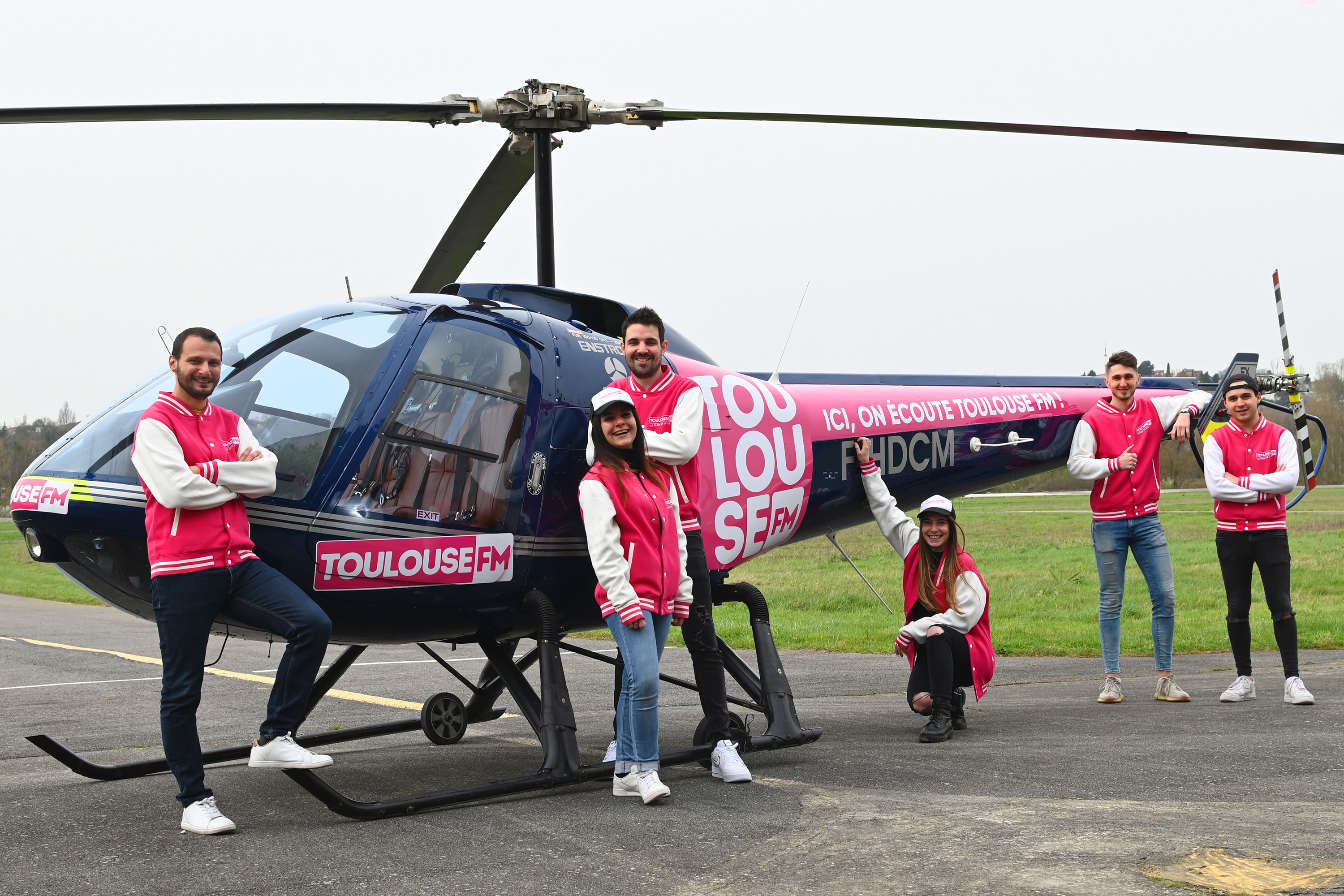 L’Hélico Toulouse FM prêt au décollage