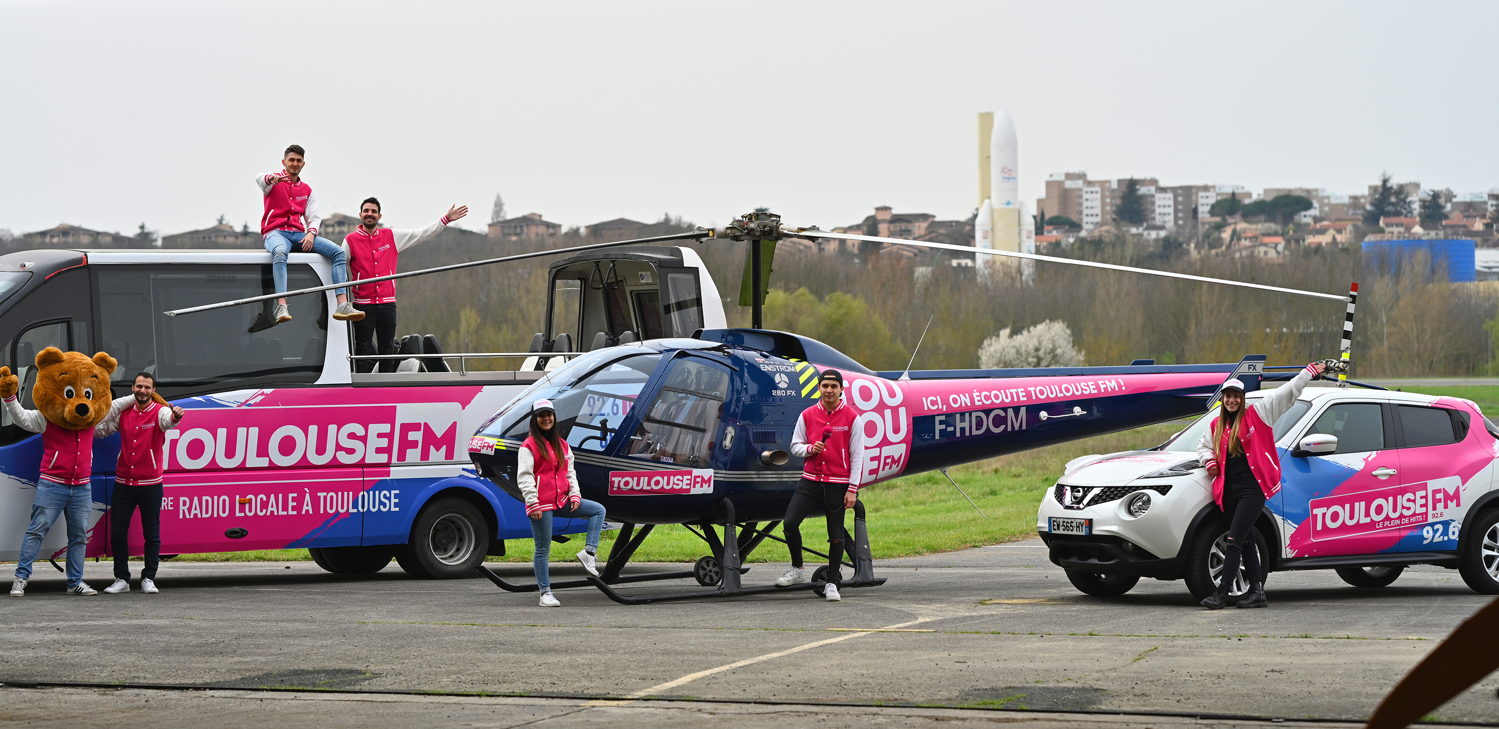 L’Hélico Toulouse FM prêt au décollage