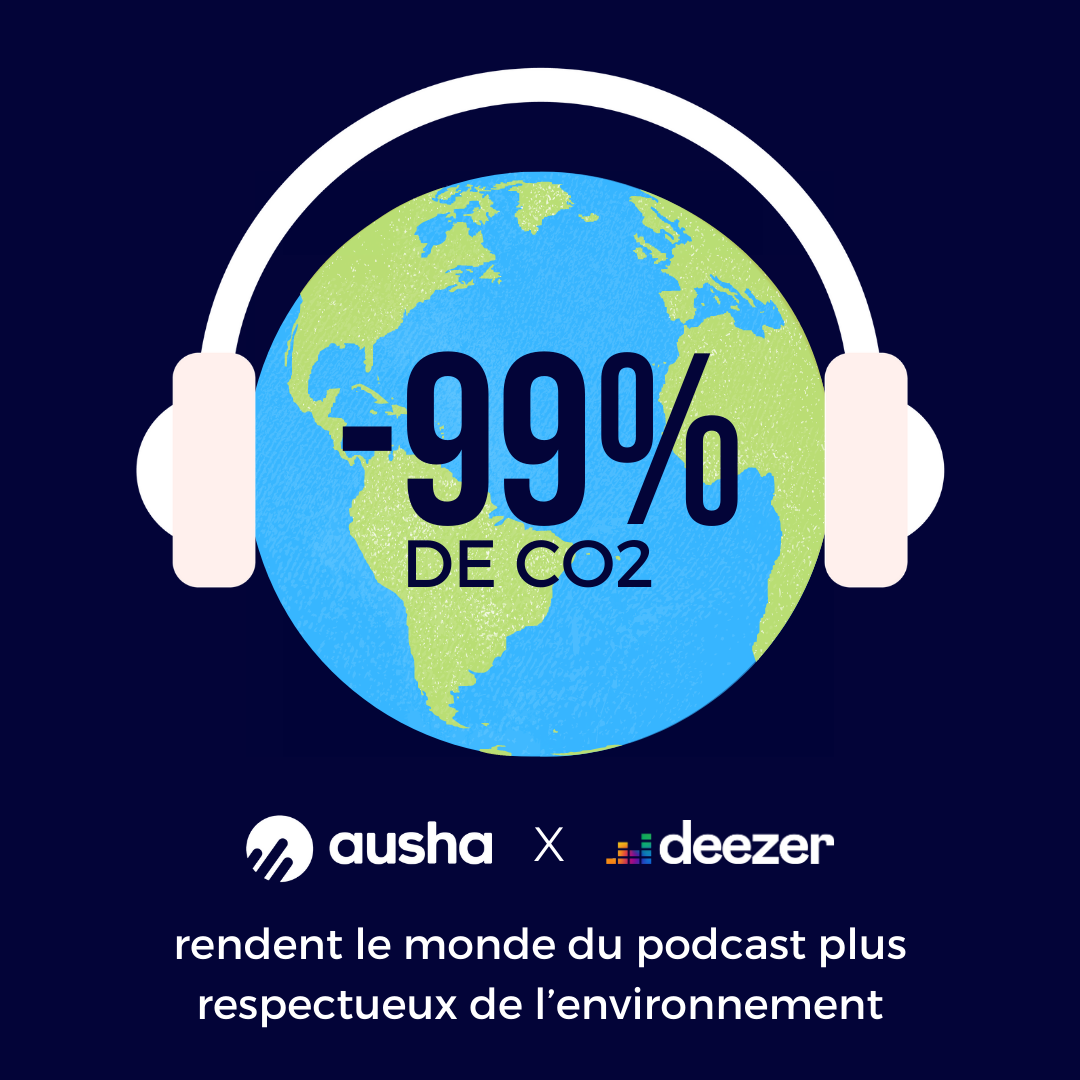 Ausha et Deezer initient le "Green podcast"
