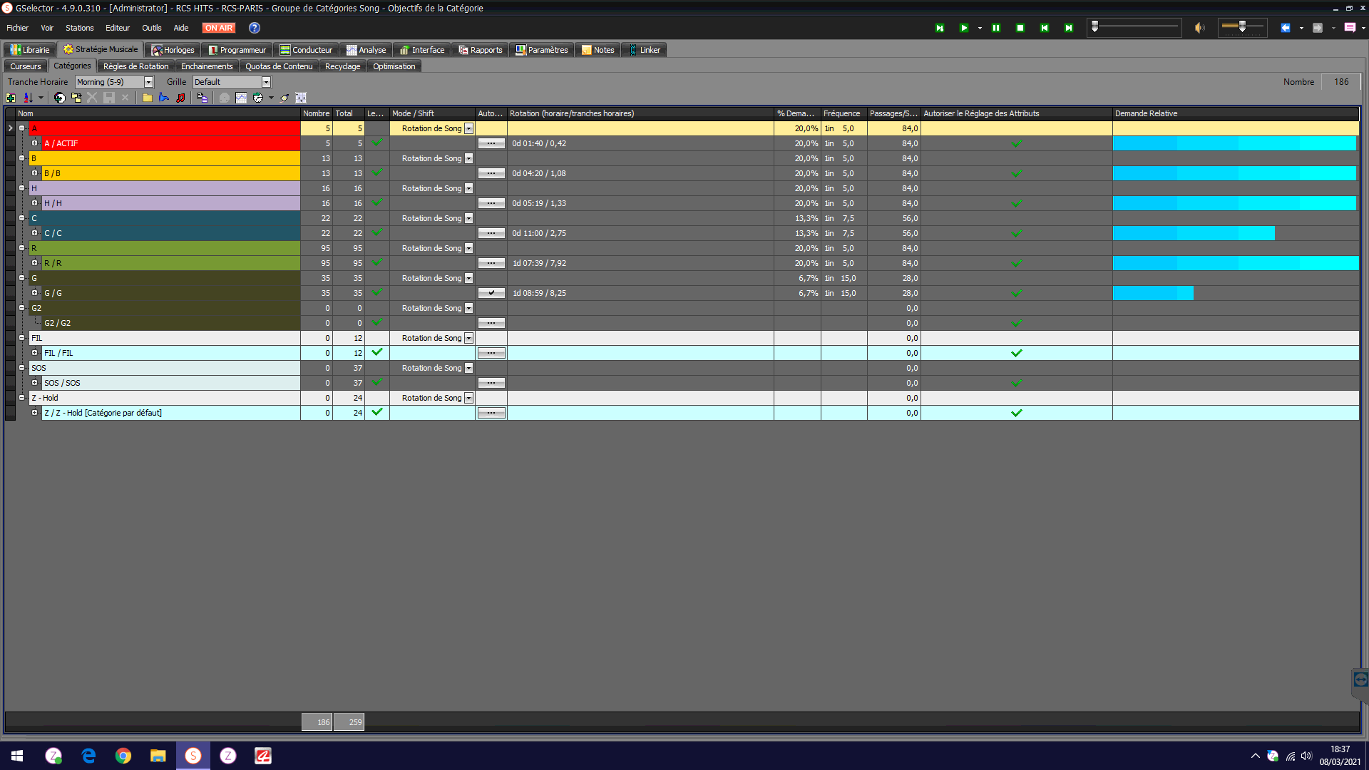 France inter équipée en GSelector 4.8