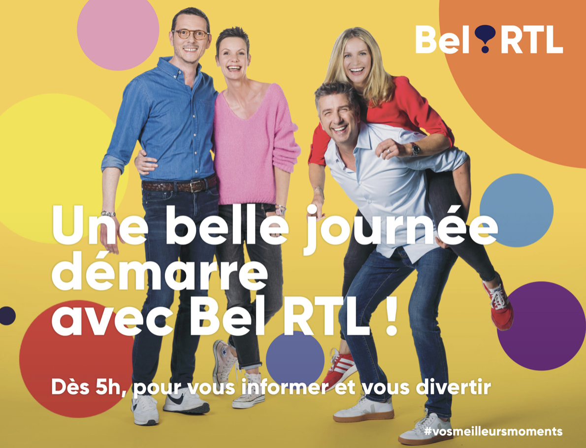 Bel RTL : un campagne pour bien démarrer la journée