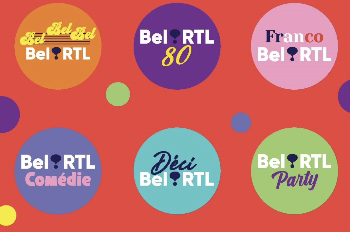 Six nouvelles webradios pour Bel RTL