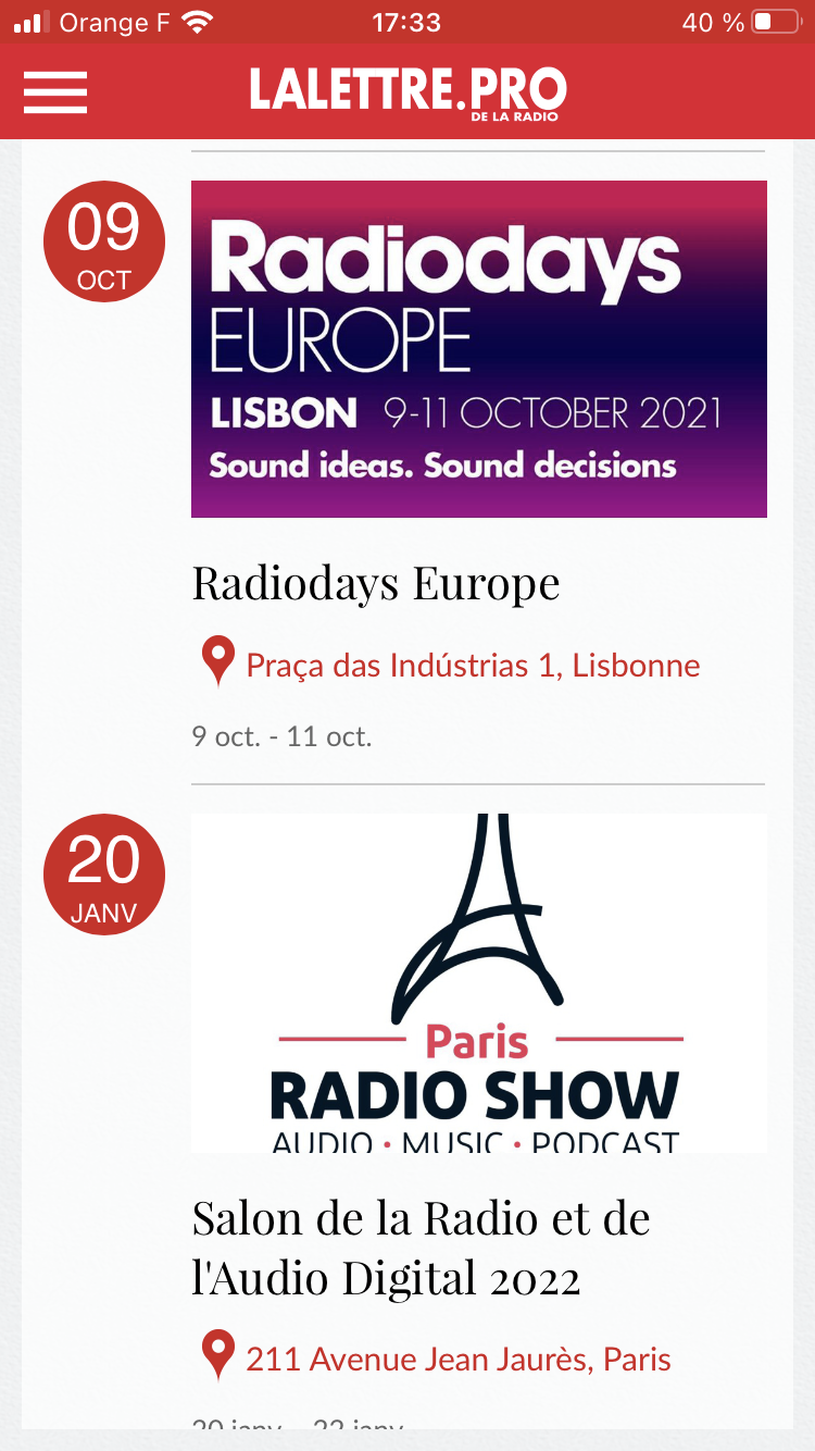 Téléchargez l'application gratuite de La Lettre Pro