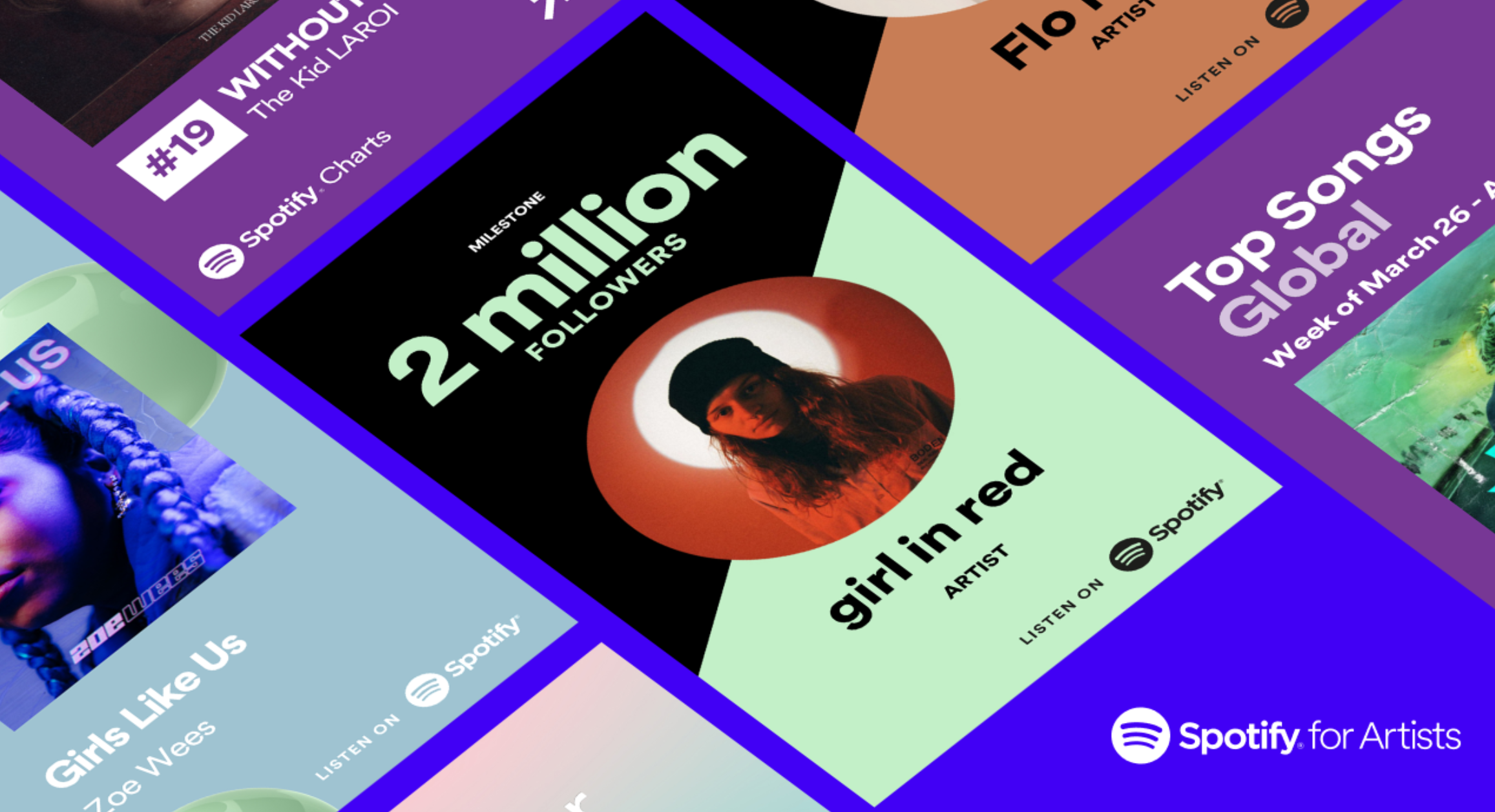 Spotify lance Promo Cards en français avec de nouvelles fonctionnalités