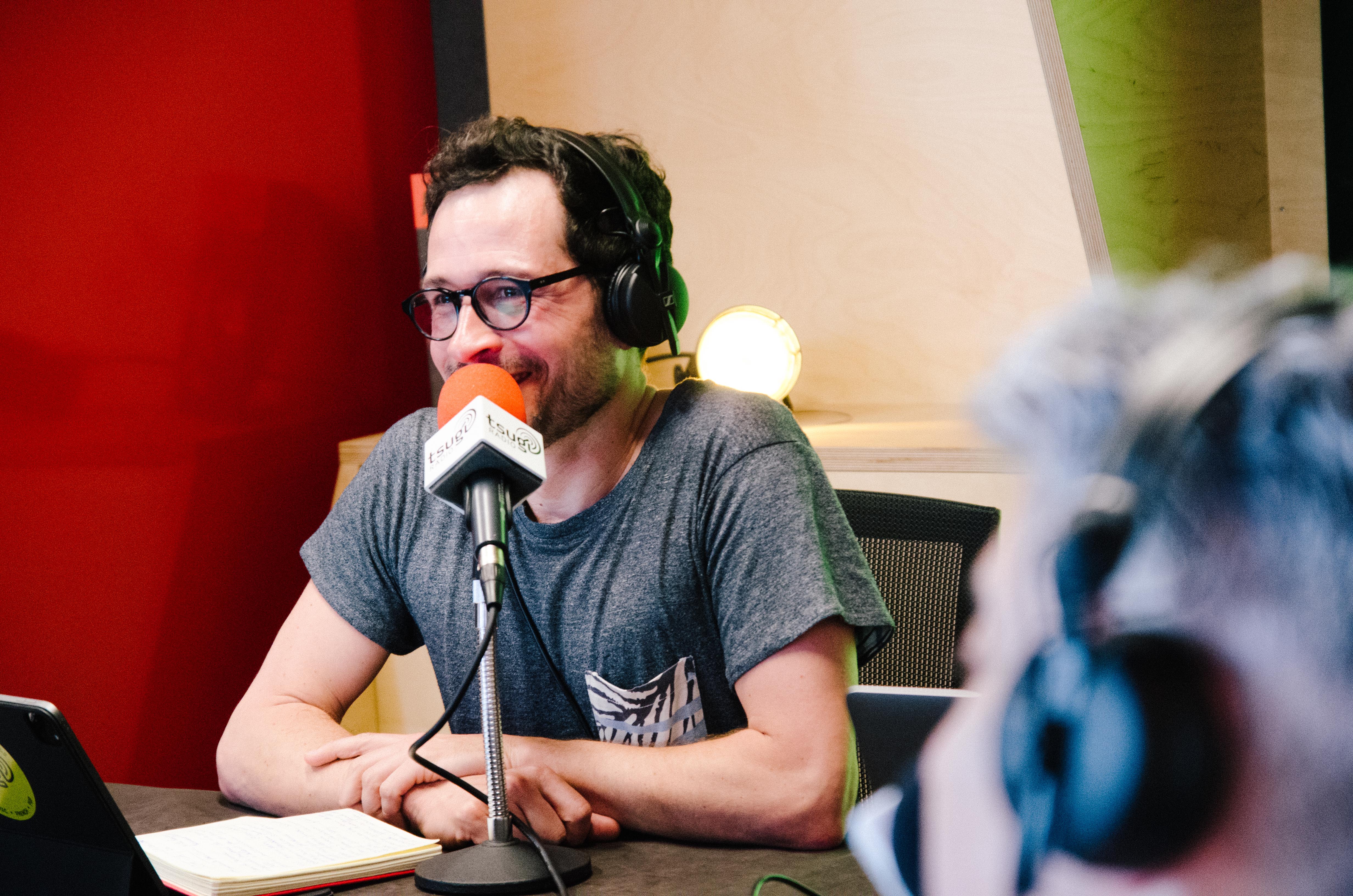 Antoine Dabrowski, directeur d'antenne de Tsugi Radio et fondateur de l'UWF. © Thibaud Larrieu-Gibier - Tsugi Radio.