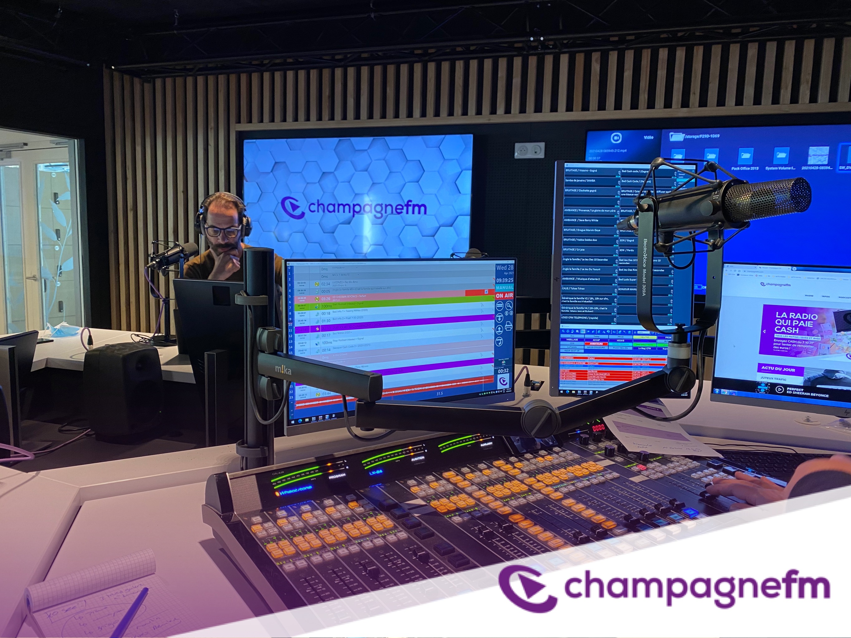 Des nouveaux locaux pour Champagne FM