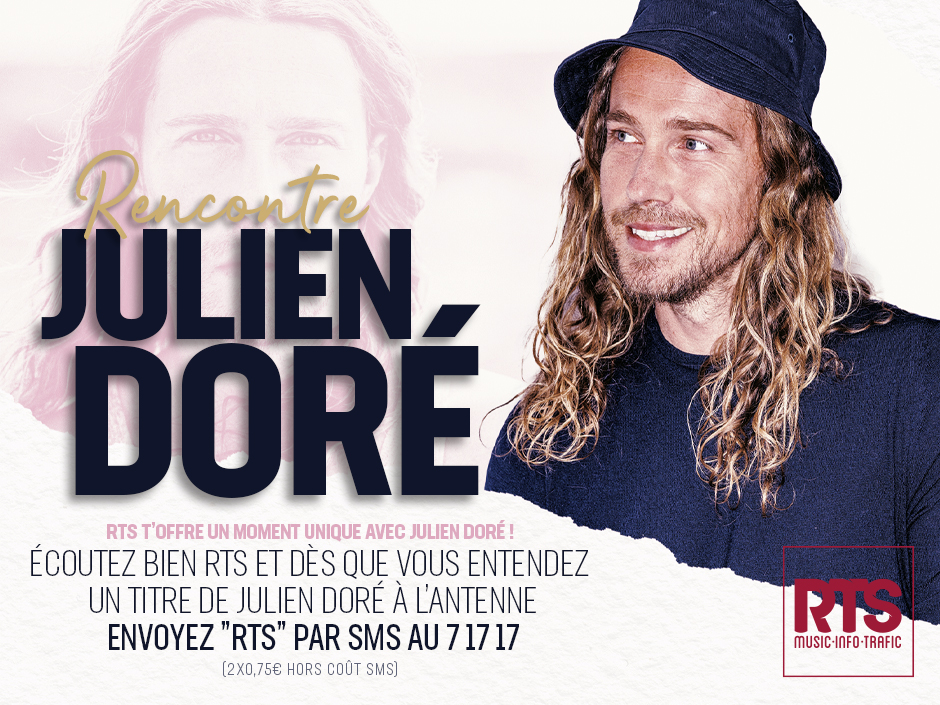 RTS : une rencontre avec Julien Doré pour 2 auditeurs