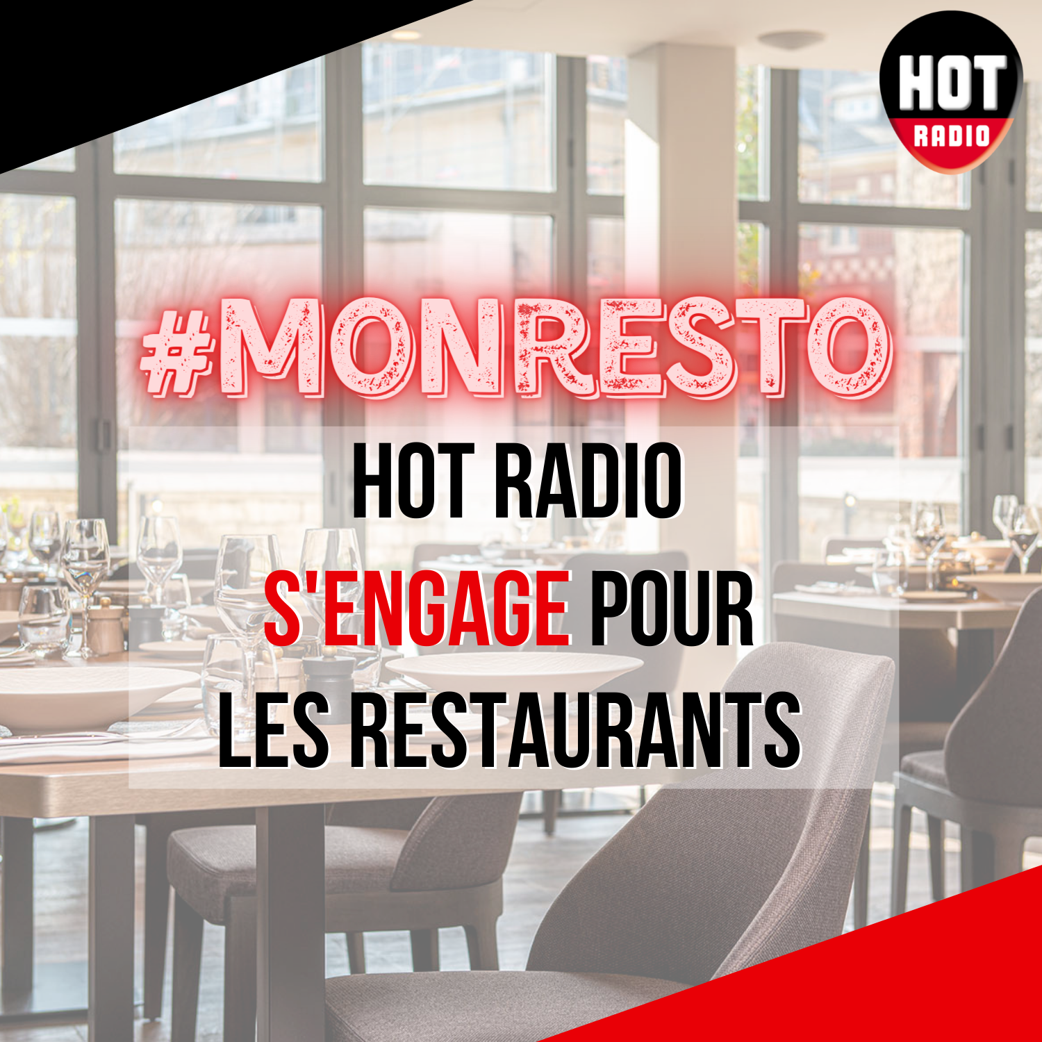 Hot Radio s'engage pour les restaurants