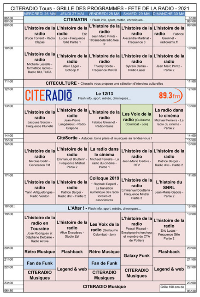 Fête de la radio : une fréquence temporaire pour CitéRadio