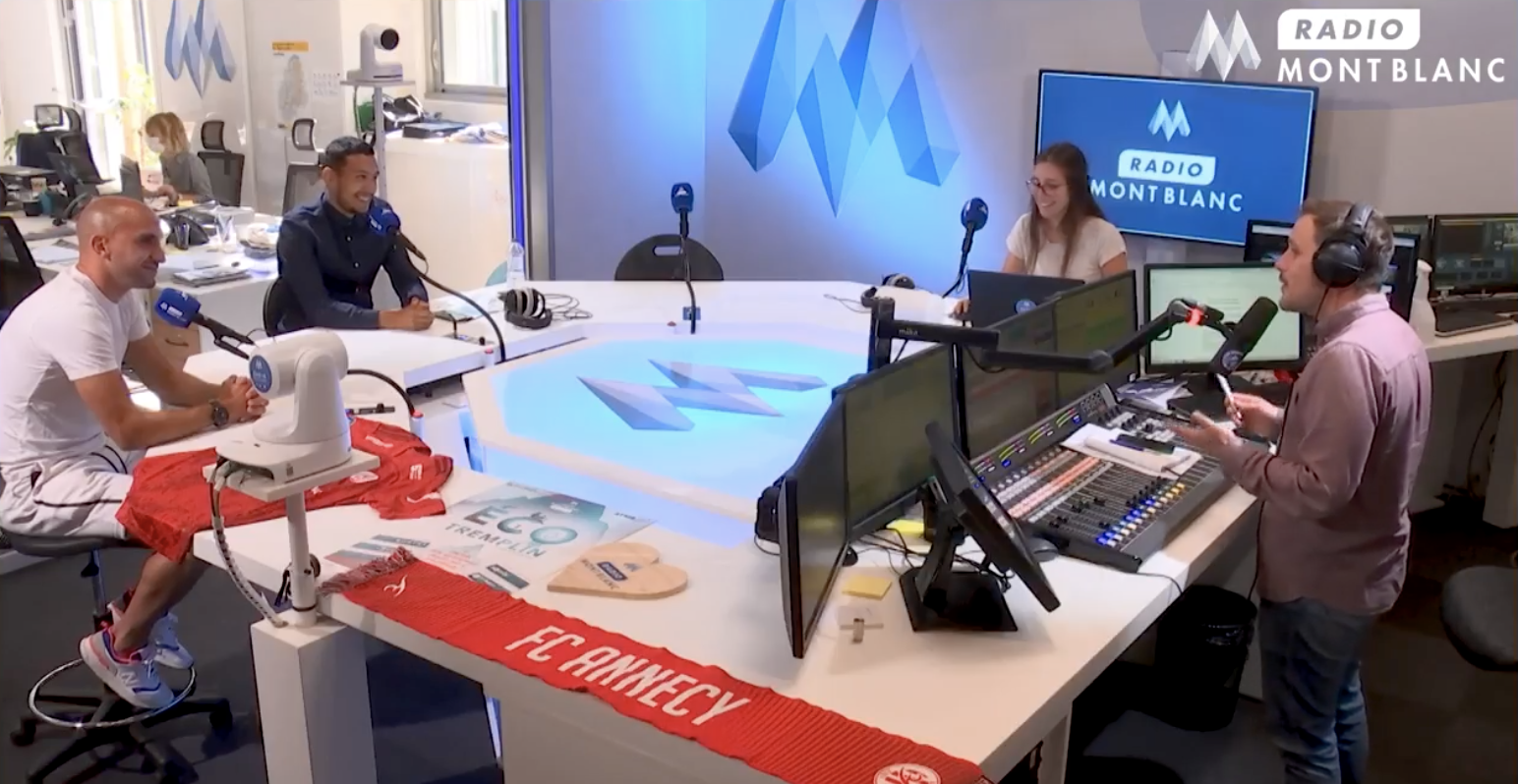 Radio Mont Blanc : une opération avec le FC Annecy