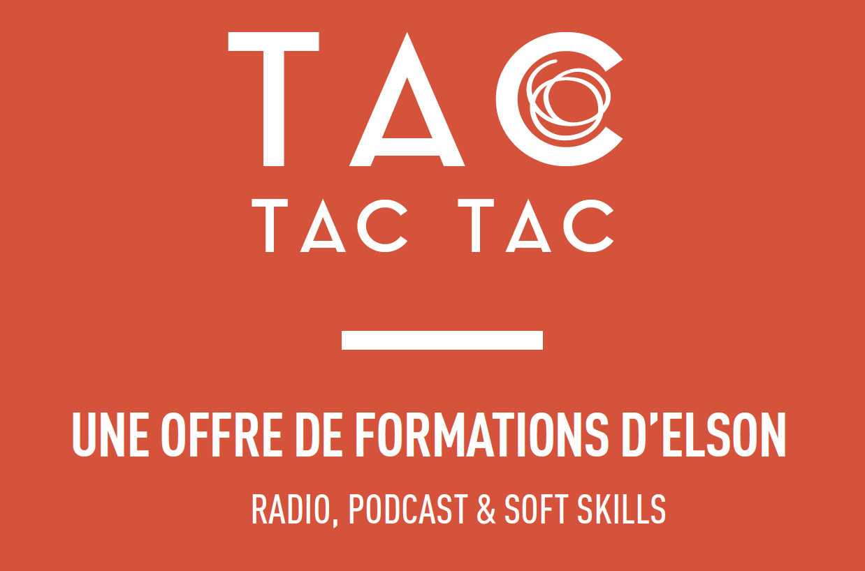 Podcasts : nouvelles formations par Tac Tac Tac