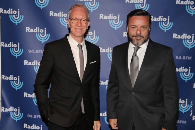 Hervé Godechot, membre du CSA et Président de la commission radio avec Emmanuel Rials
