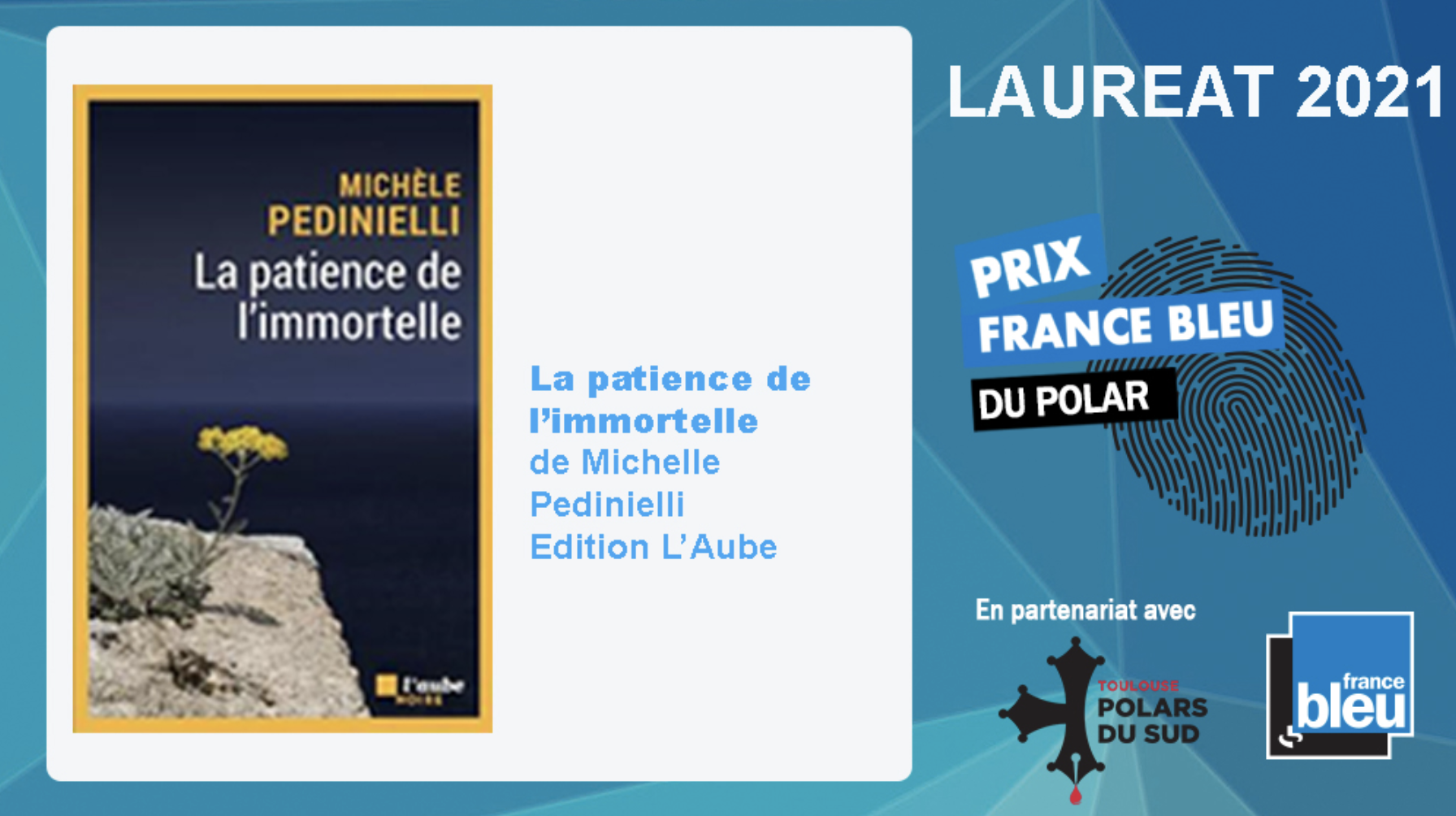France Bleu décerne son Prix France Bleu du polar 2021