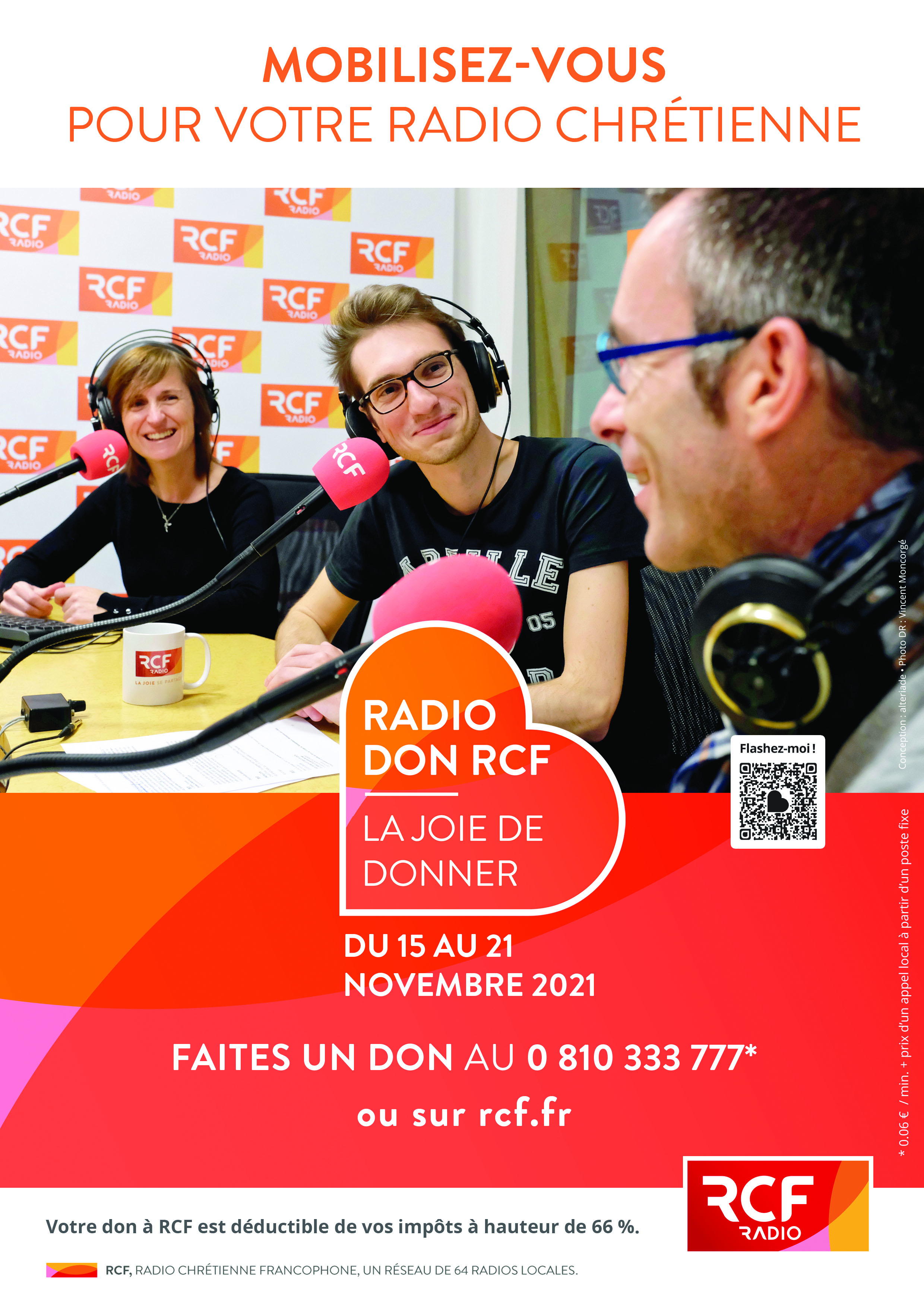 RCF a besoin de ses auditeurs