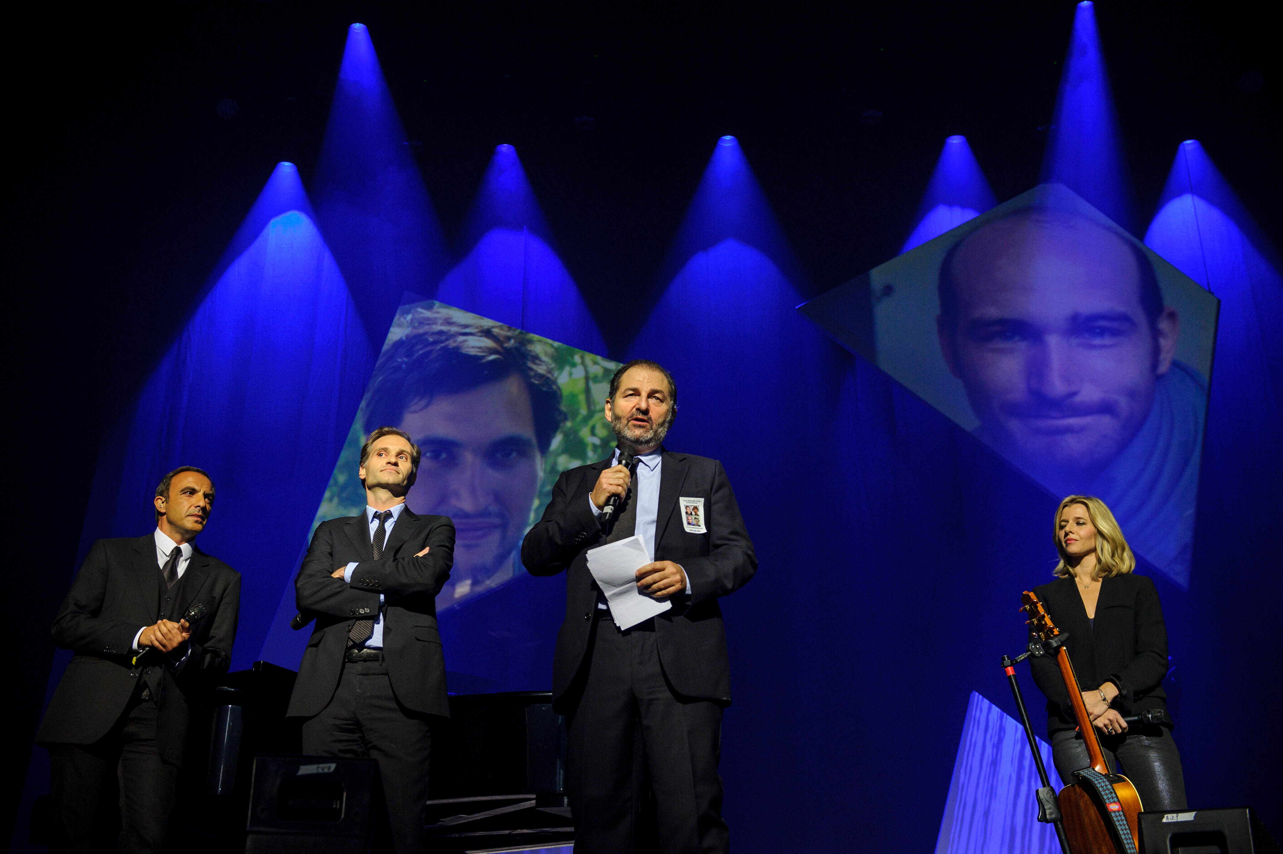 Fabien Namias et Denis Olivennes © Capa Pictures / Europe 1