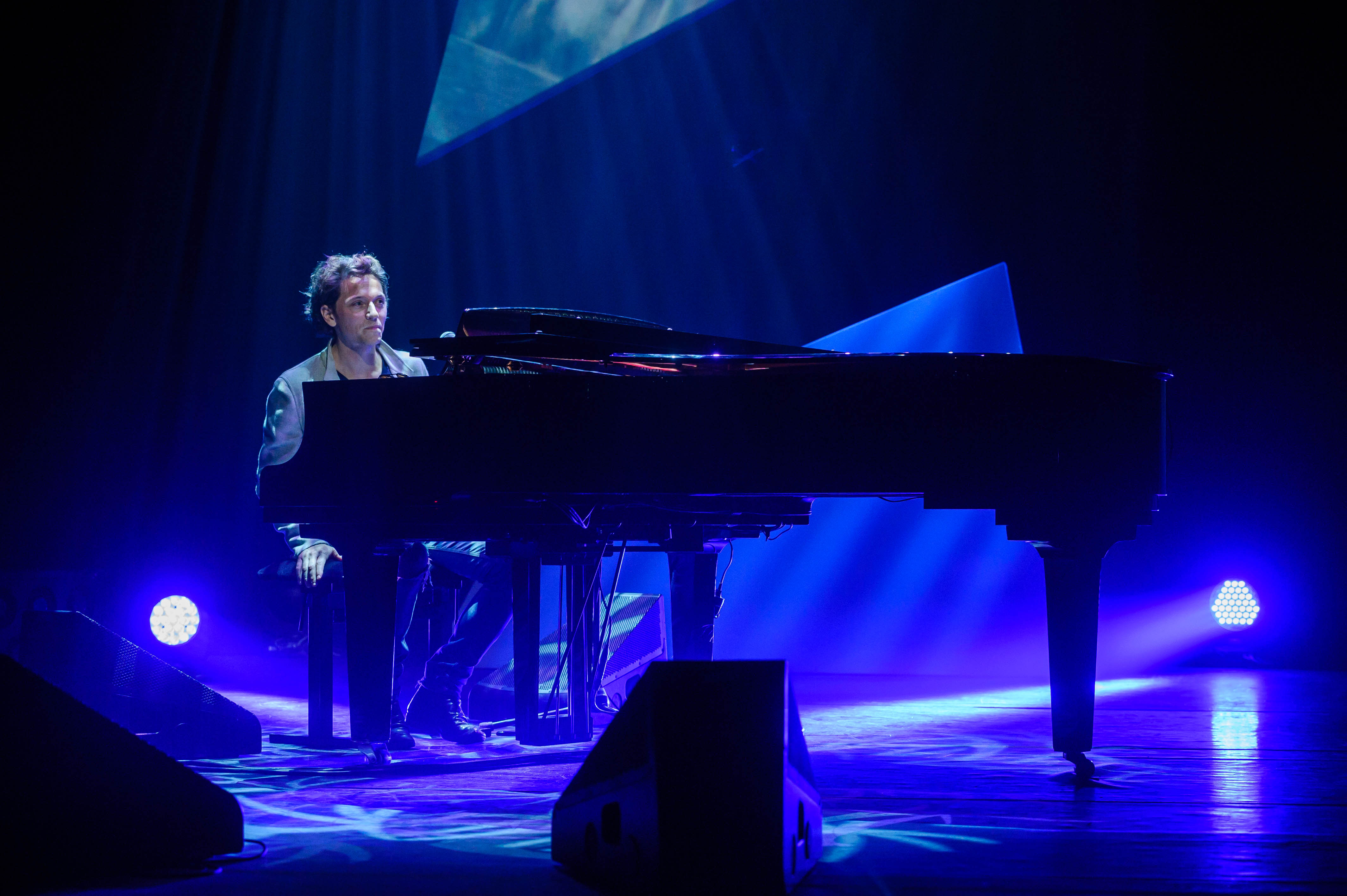 Raphael au piano © Capa Pictures / Europe 1
