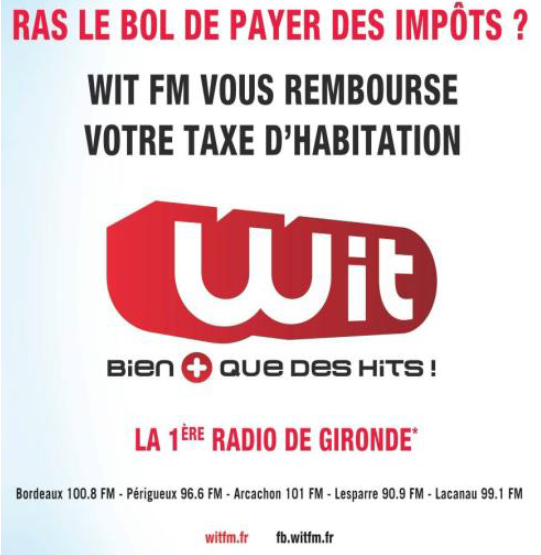 Wit FM soutient le ras-le-bol des Aquitains