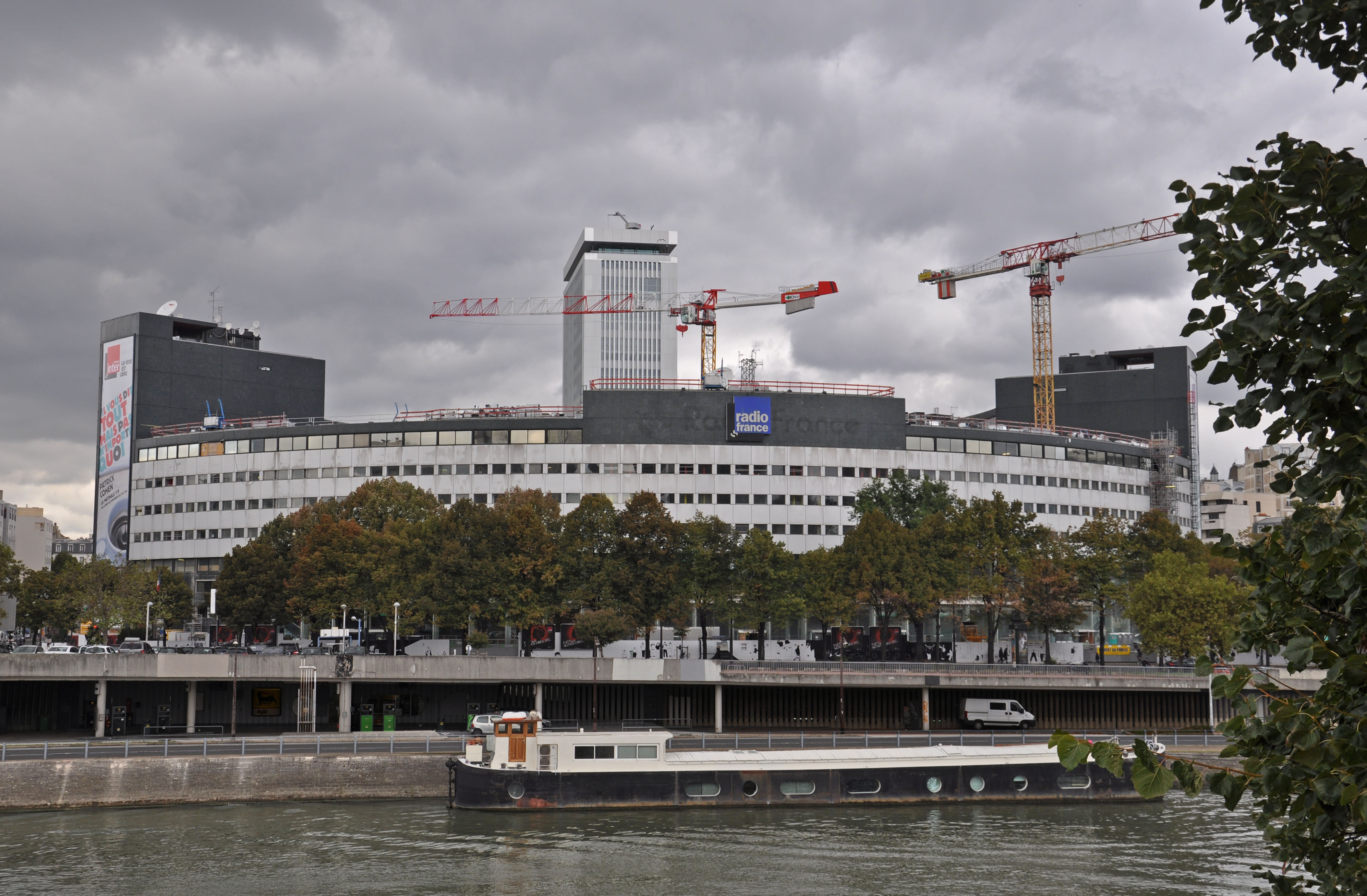 Les travaux de rénovation se poursuivent à la Maison de la Radio