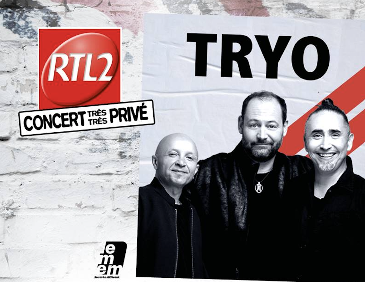 Le groupe Tryo en concert avec RTL2